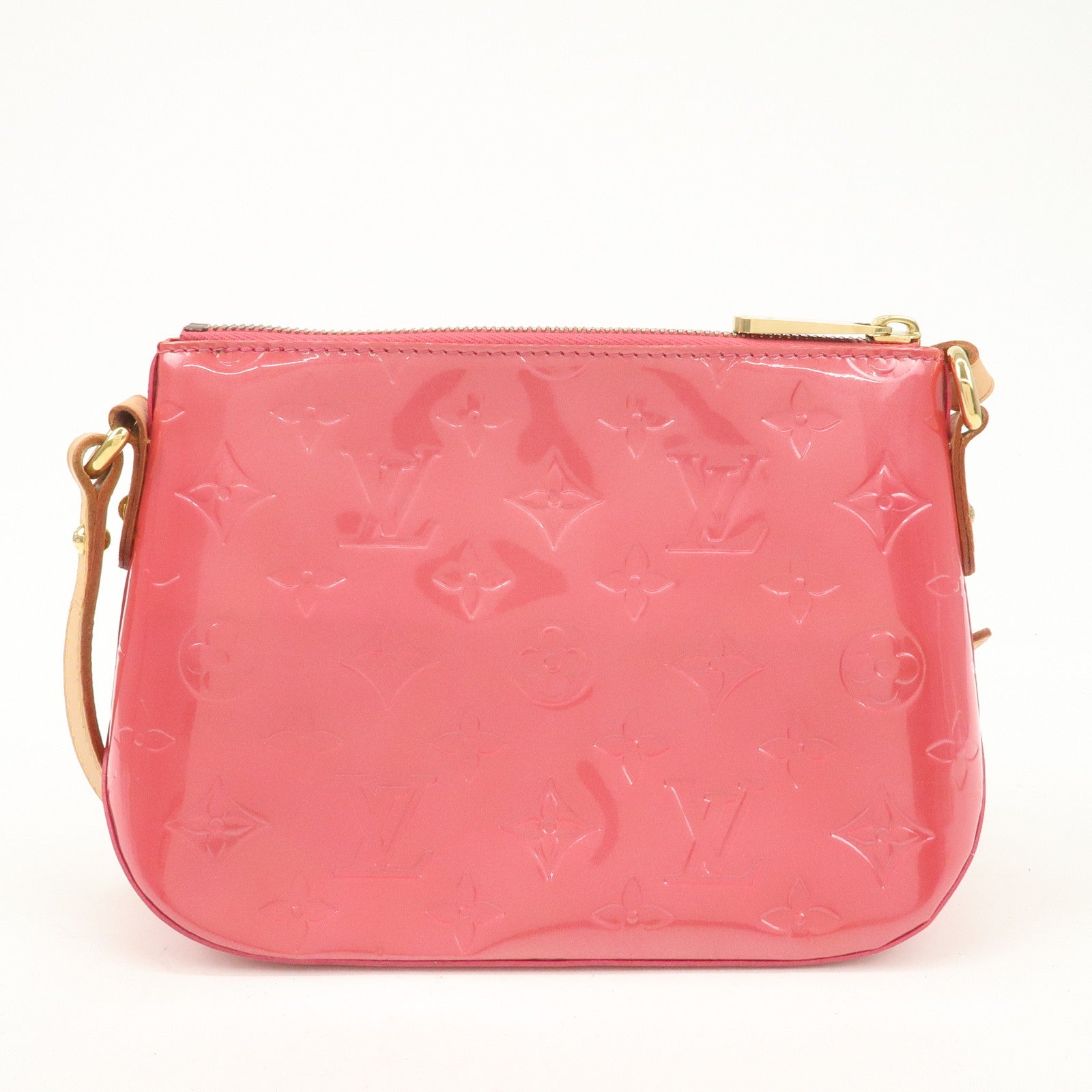 Louis Vuitton Monogram Vernis Minna Street Hand Bag M9146F Used
