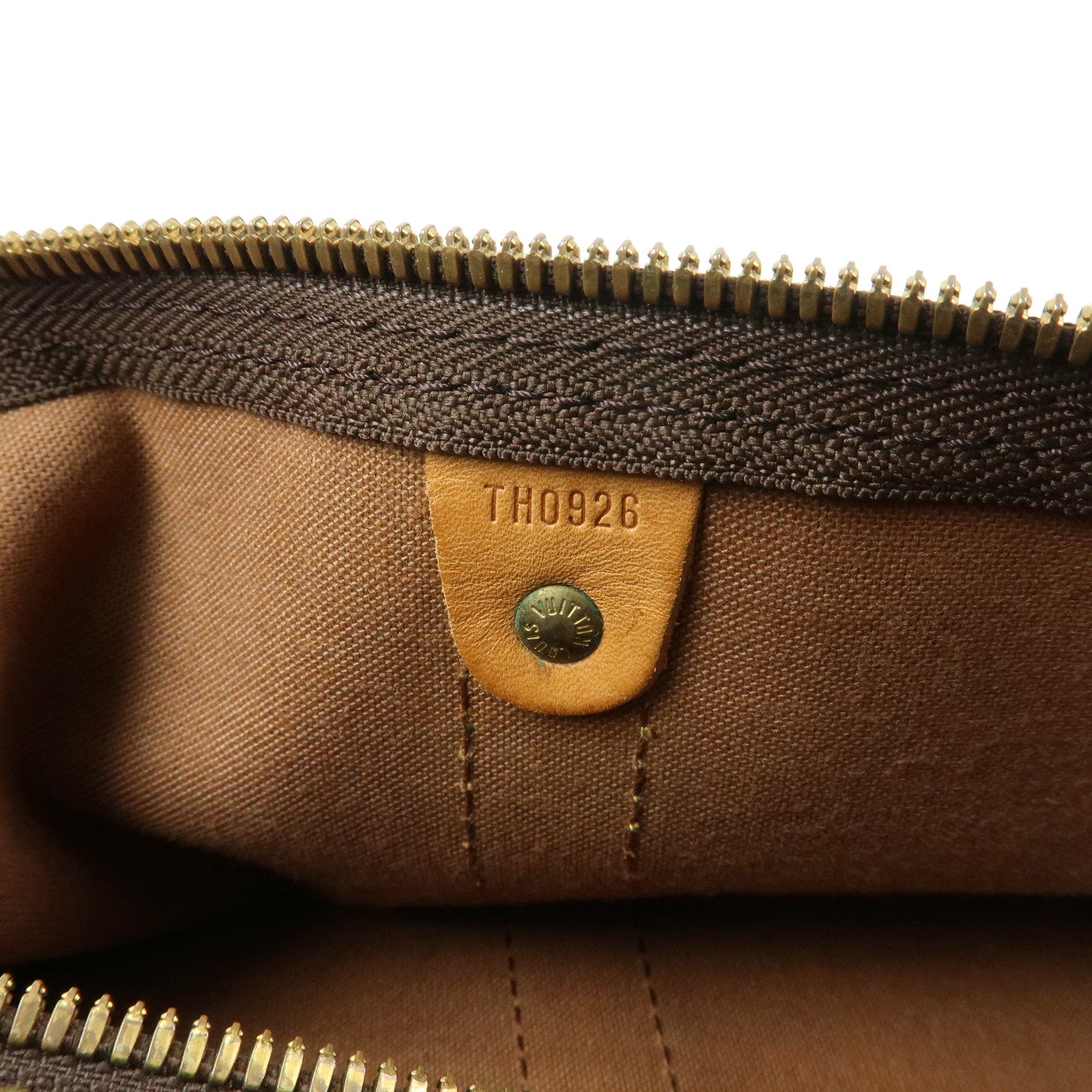 Louis Vuitton Monogram Keep All Bandouliere 55 Boston Bag M41414