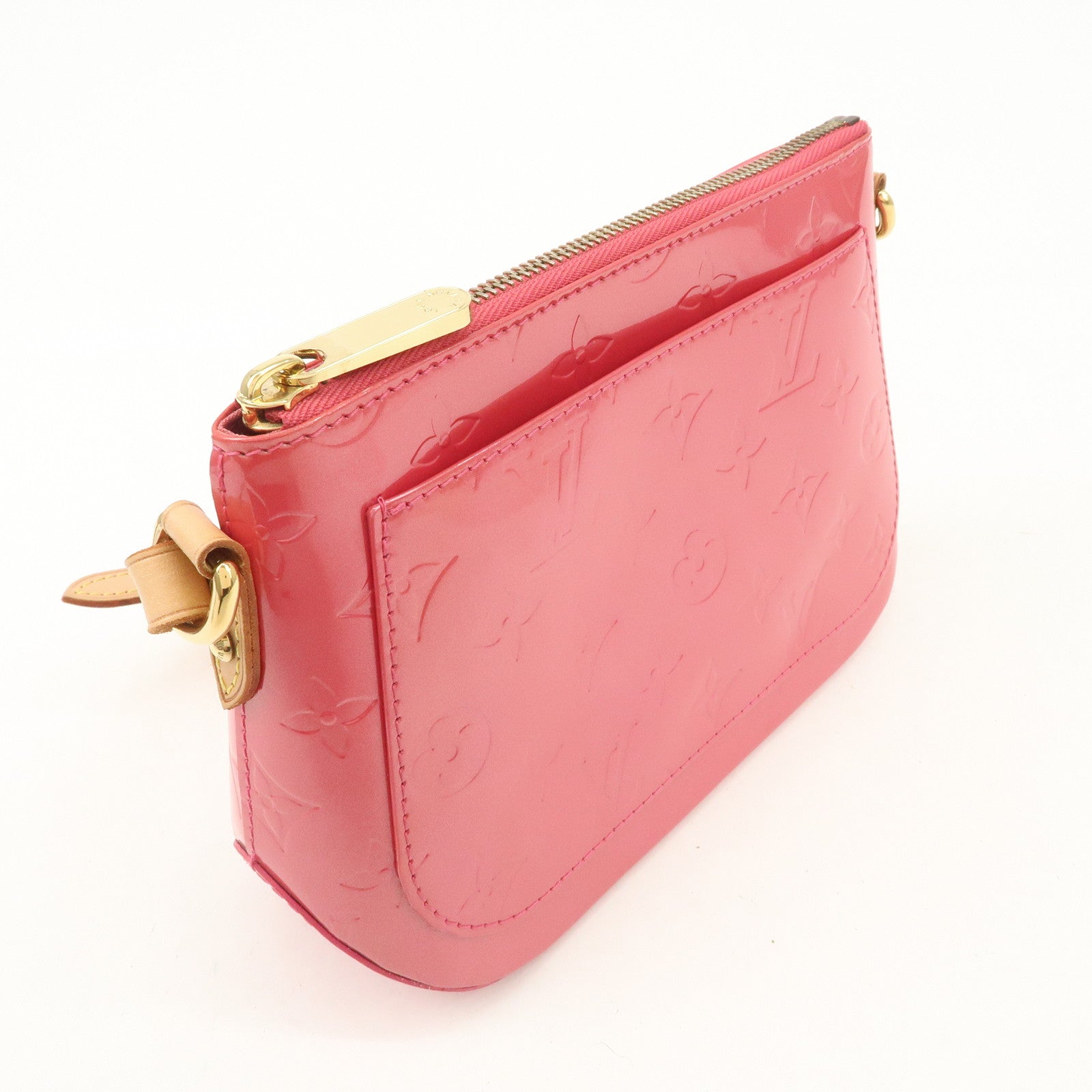 Louis Vuitton Monogram Vernis Minna Street Hand Bag M9146F Used