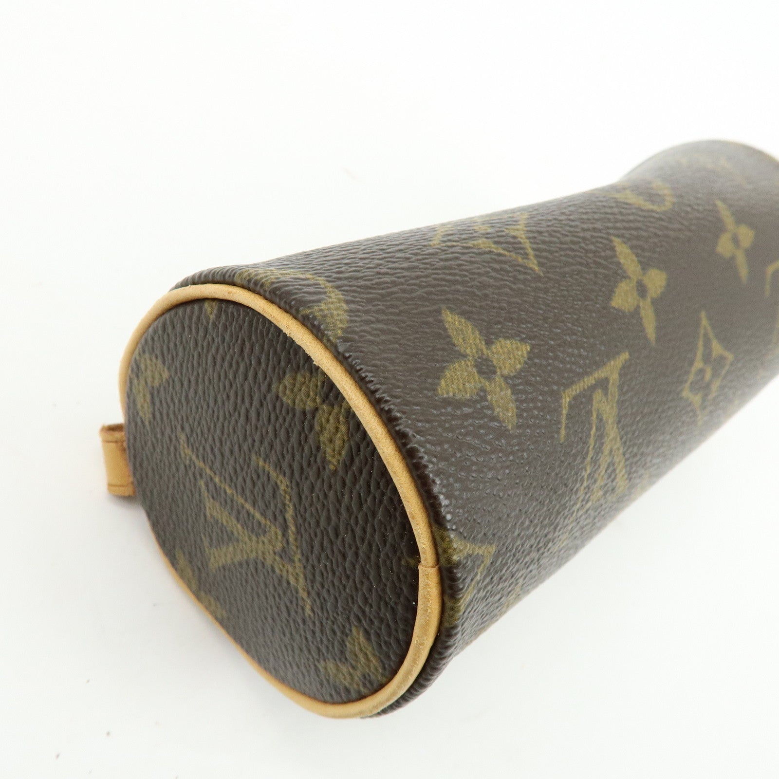 Louis Vuitton Monogram Set of 2 Mini Pouch for Papillon Bag Brown