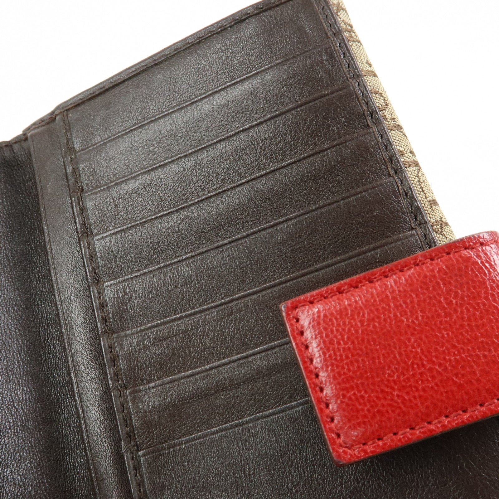 Christian Dior Rasta Trotter Canvas Leather Saddle Long Wallet