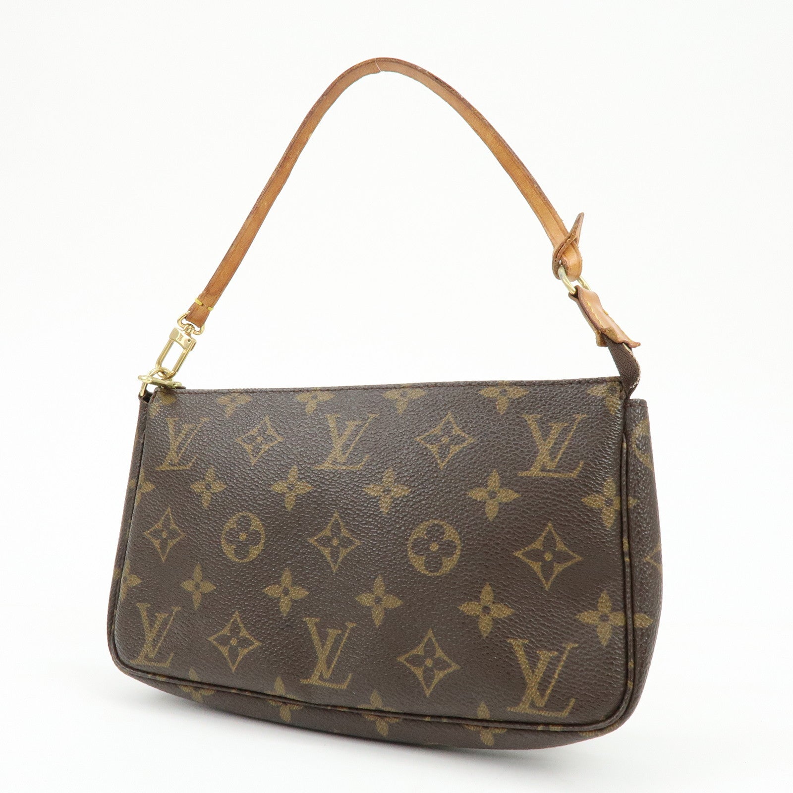 Louis Vuitton Monogram Pochette Accessoires Pouch Hand Bag M51980