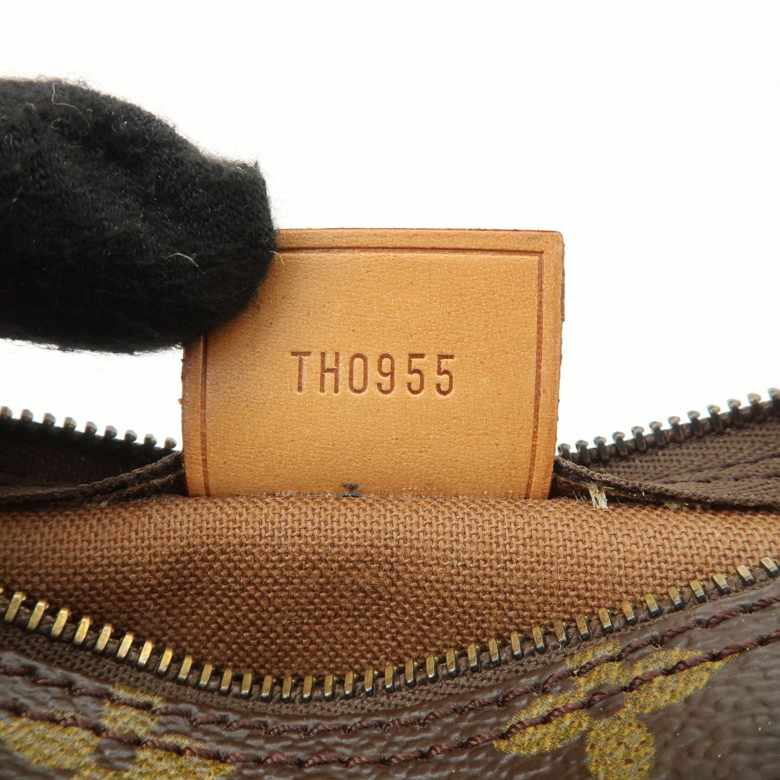 Louis Vuitton Monogram Mini Speedy Hand Bag & Strap TH0955 J00145 Used