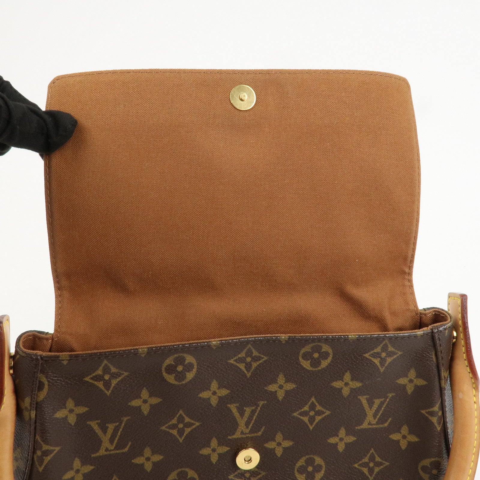 Louis Vuitton Monogram Mini Looping Shoulder Bag Brown M51147