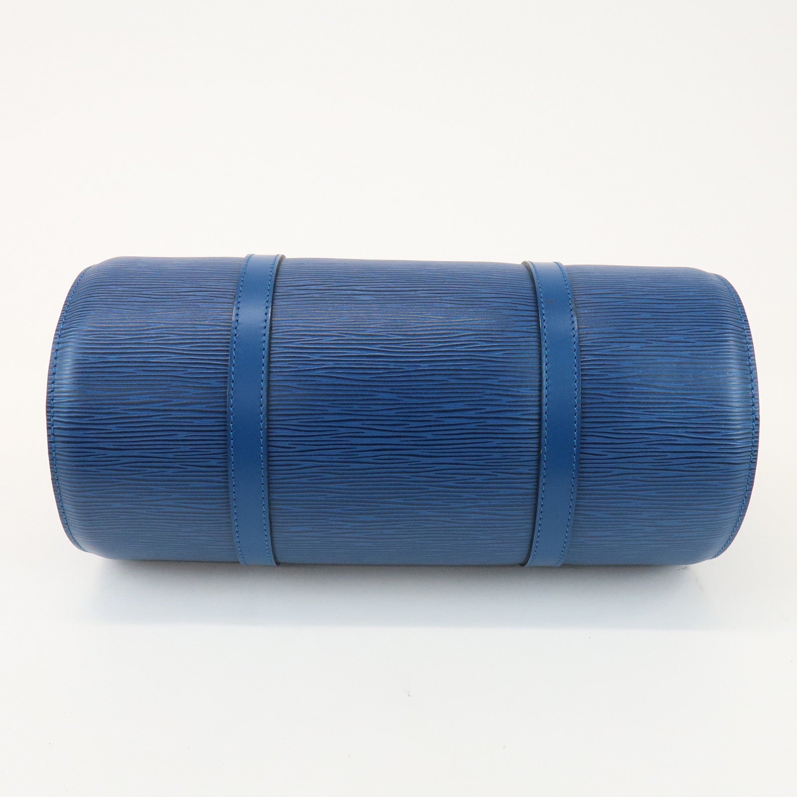 Louis Vuitton Epi Soufflot Shoulder Bag Hand Bag Toledo Blue M52225