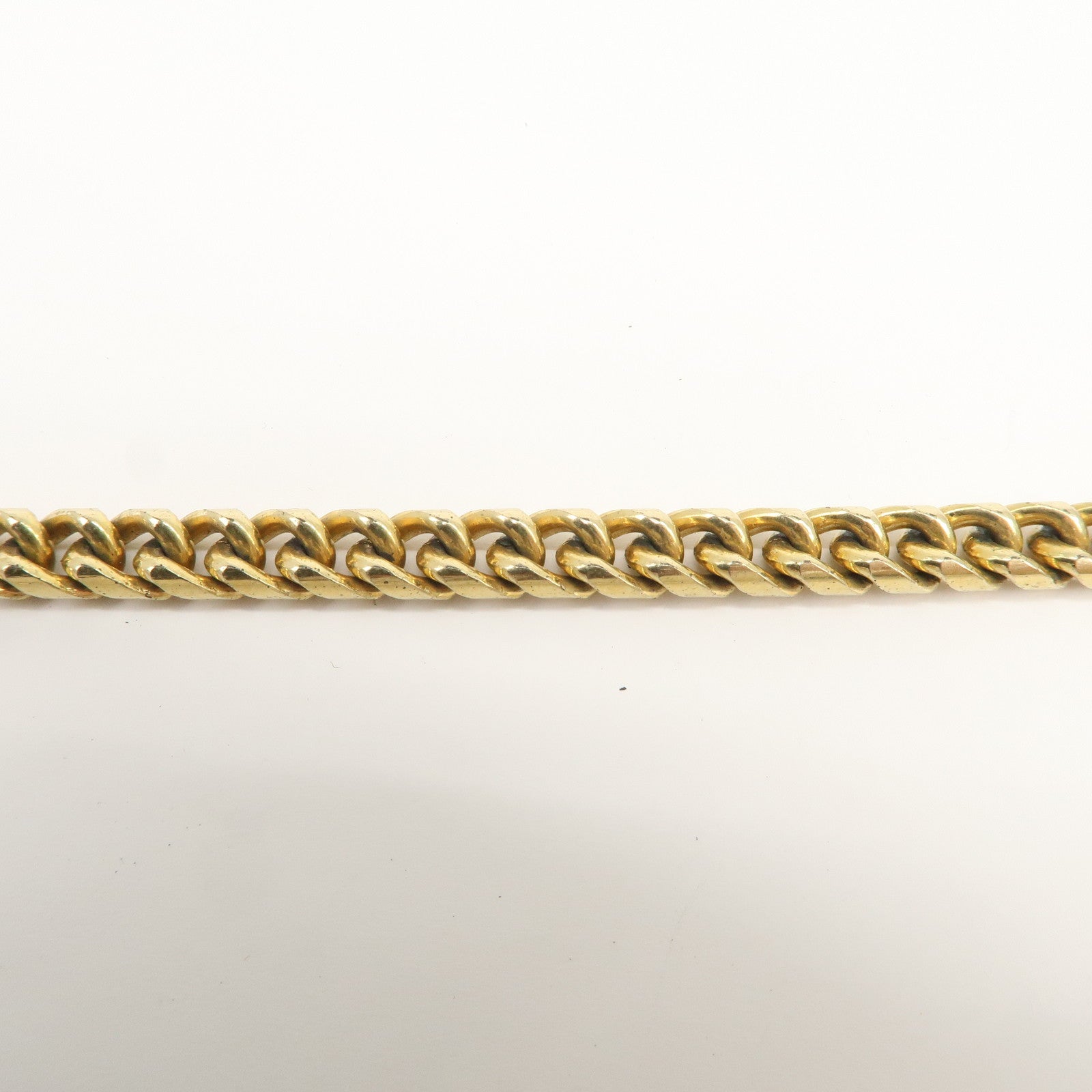 Christian Dior Logo Metal Chain Bracelet Gold