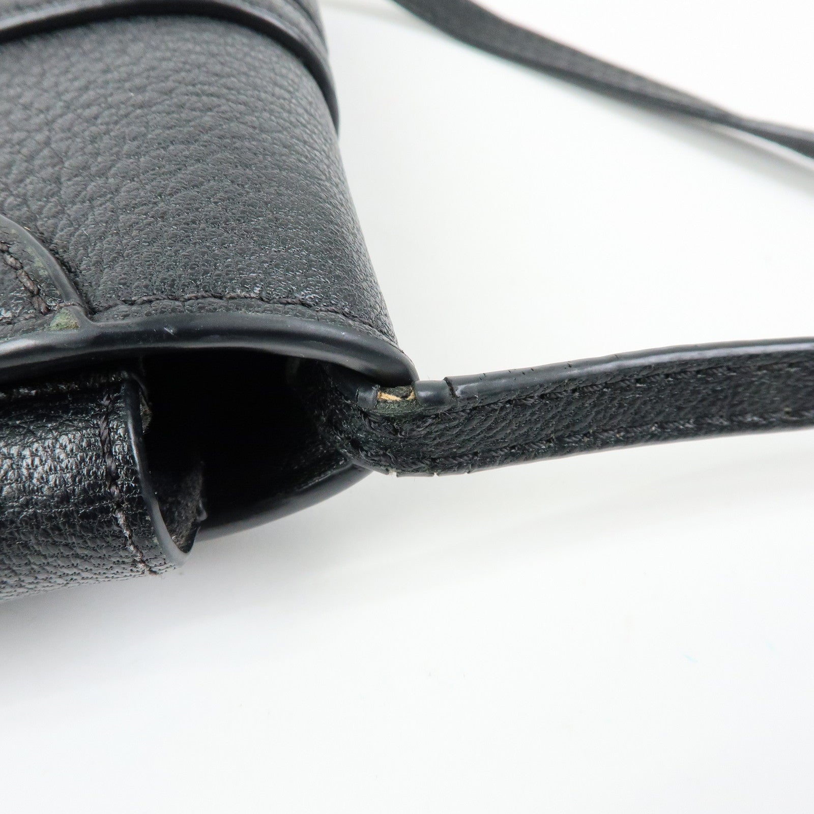 Chloe See By Chloe Hana Leather Shoulder Crossbody Bag Black