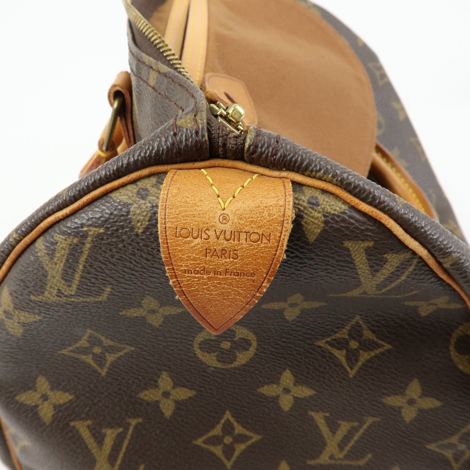 Louis Vuitton Monogram Speedy 30 Boston Bag Hand Bag Brown M41526