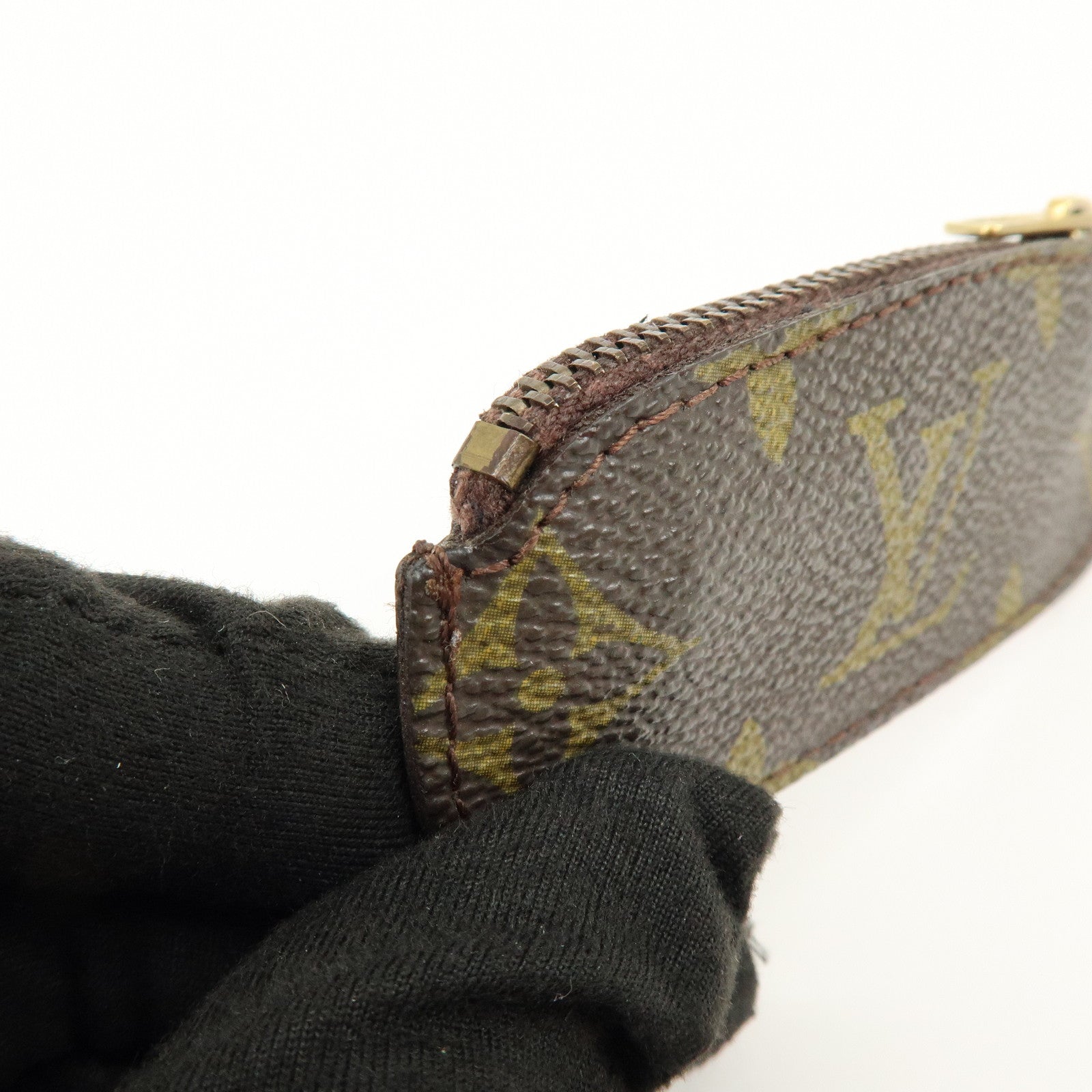 Louis Vuitton Monogram Etui Cles Piat Key Case Coin Case M62690