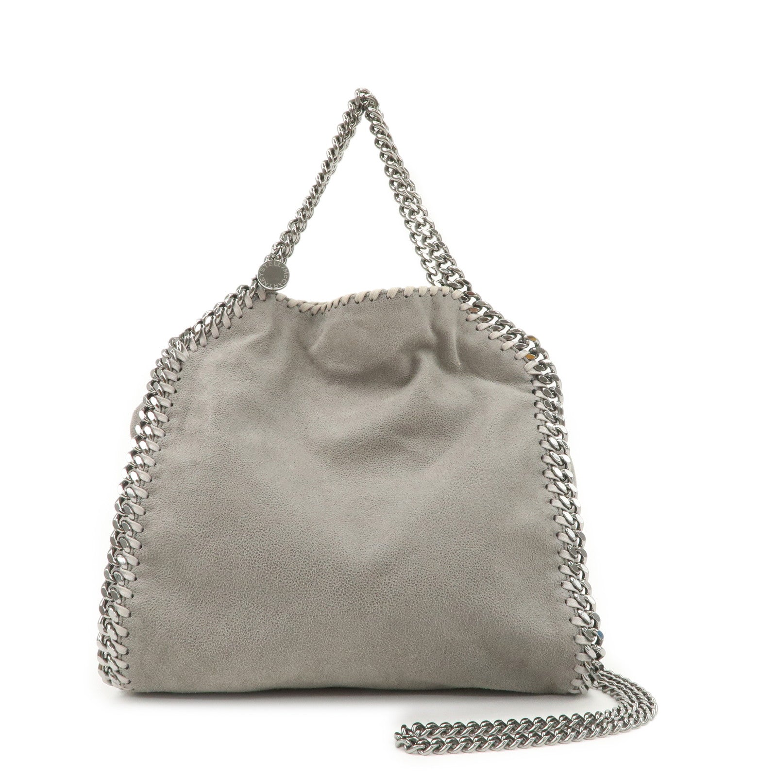 STELLA MCCARTNEY Polyester Falabella 2Way Bag Gray 371223