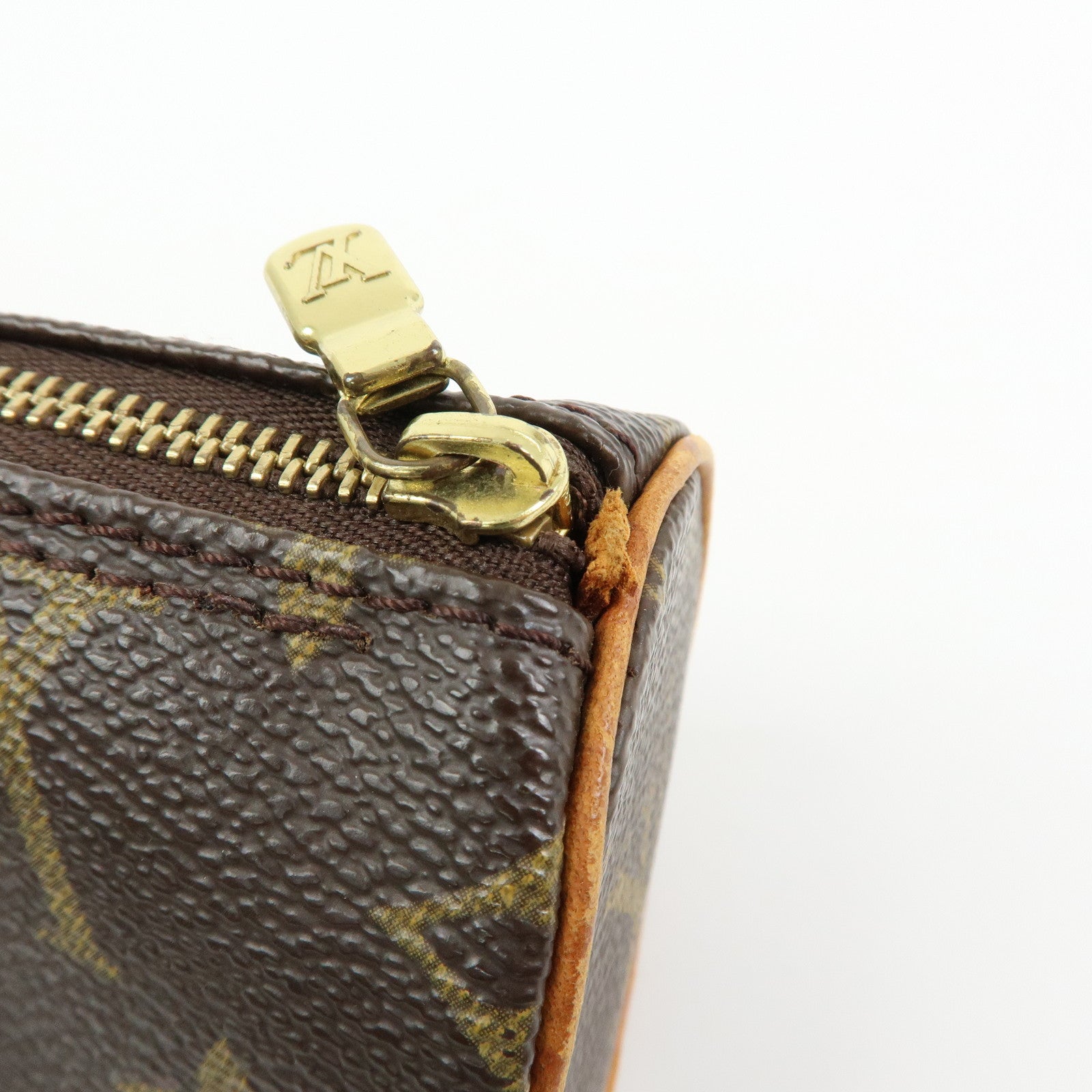 Louis Vuitton Monogram Mini Pouch for Papillon Bag Brown