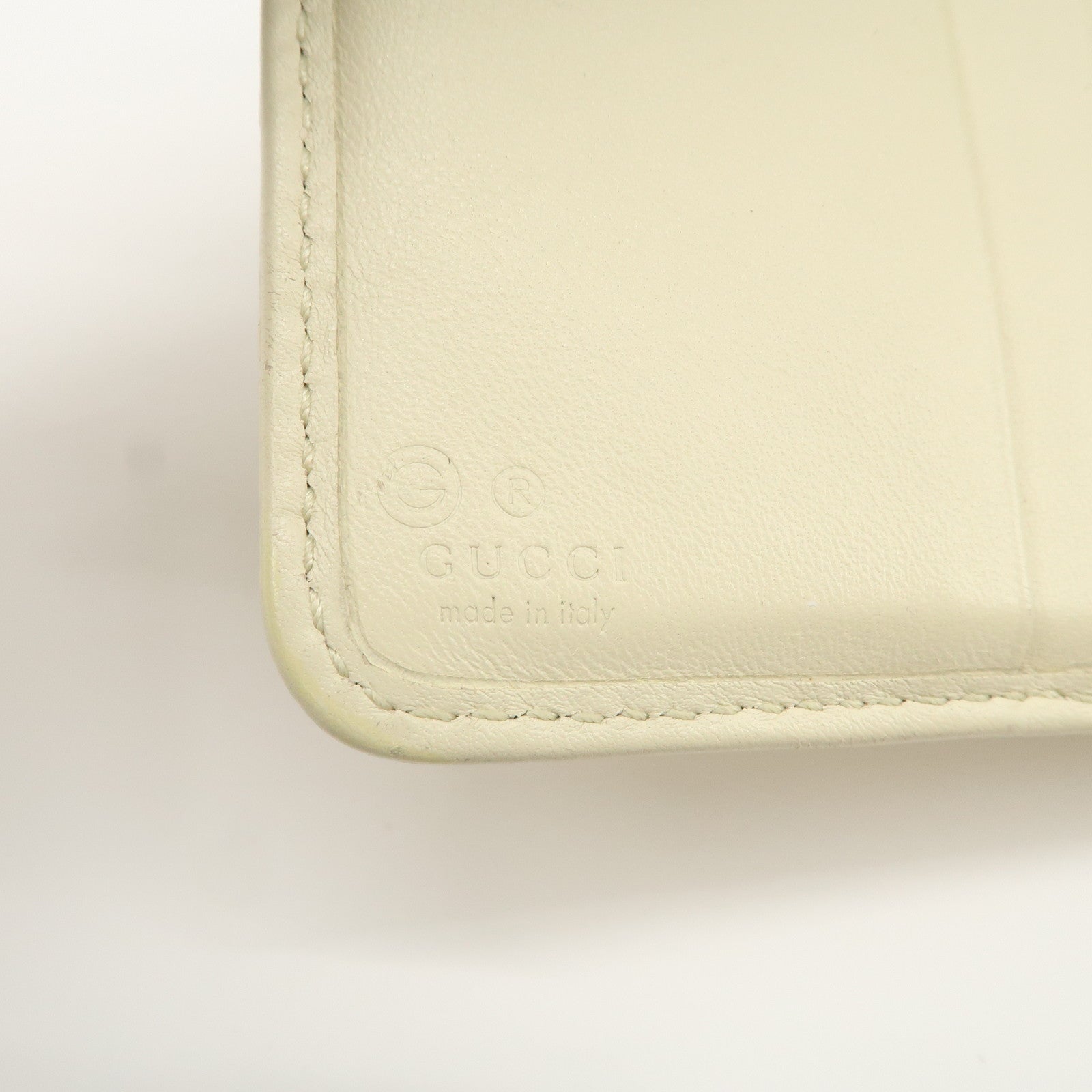 GUCCI Micro Guccissima Signature Bi-Fold Compact Wallet 449395