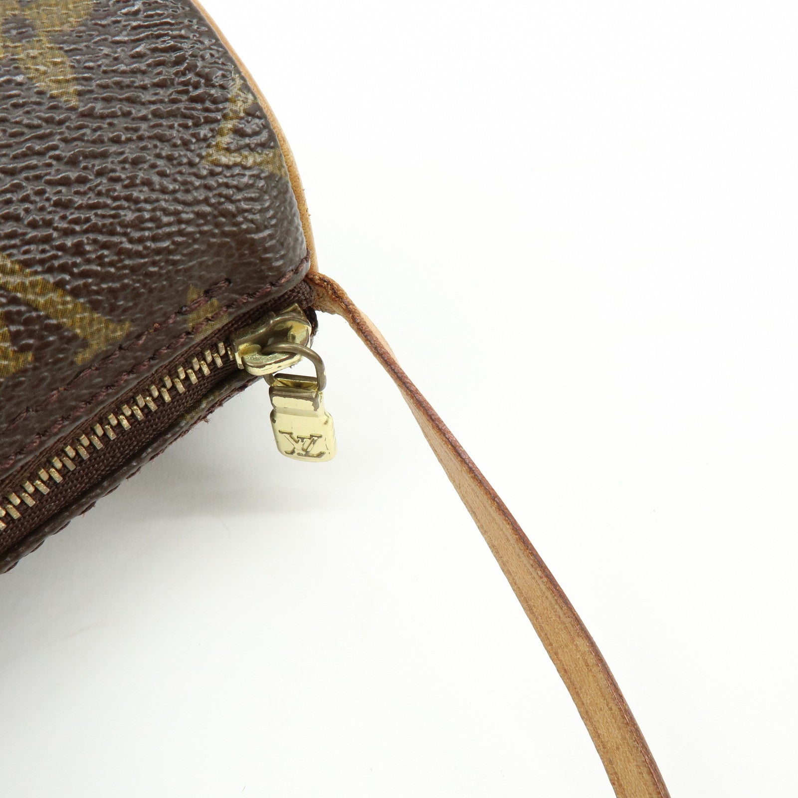 Louis Vuitton Monogram Mini Pouch for Papillon Bag Brown
