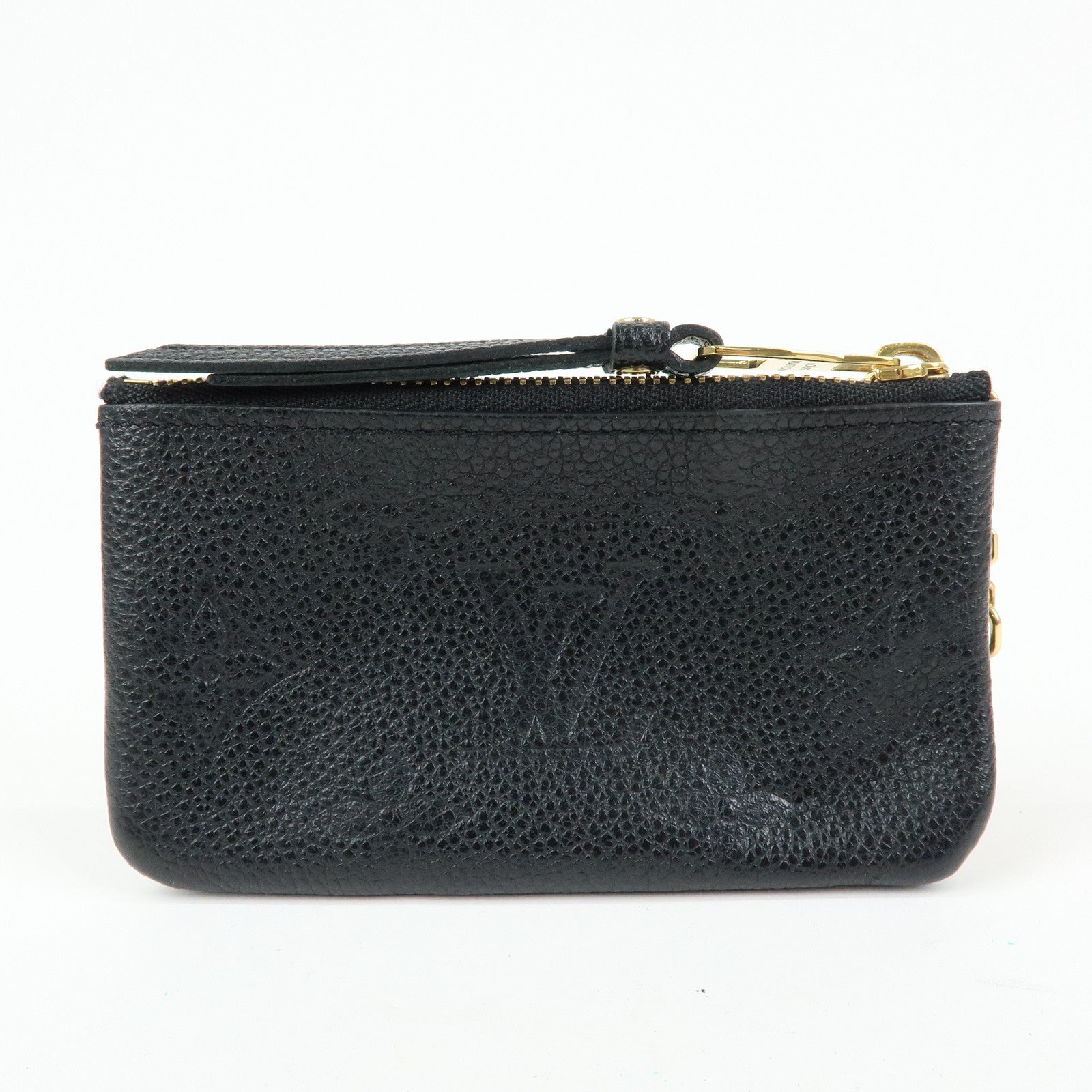 Louis Vuitton Monogram Empreinte Pochette Cles Key Case Noir M80879
