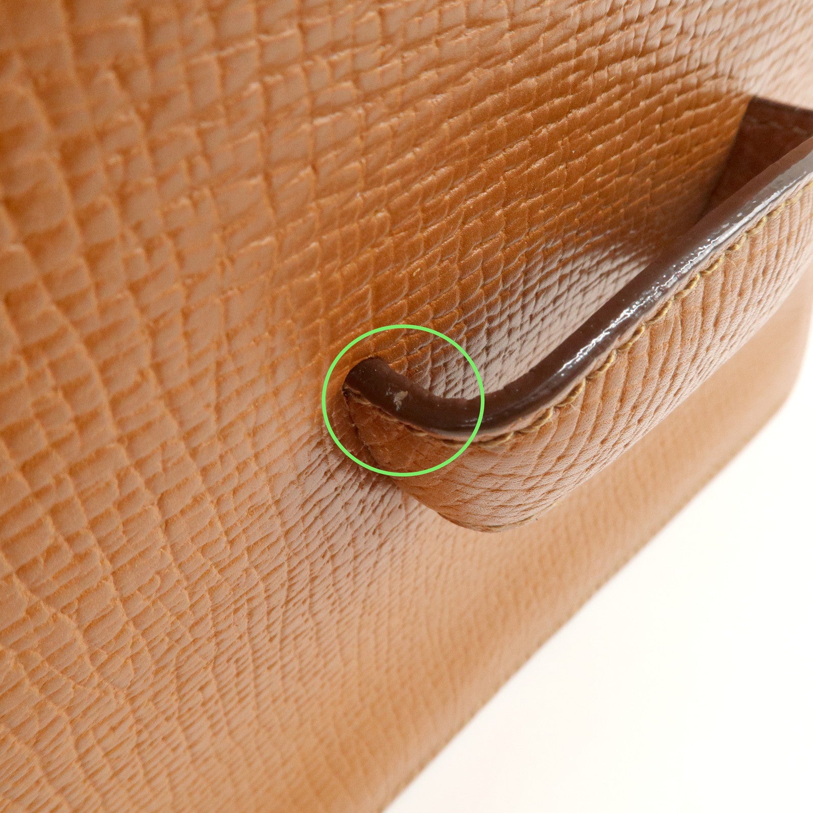 LOEWE Anagram Barcelona 2WAY Bag Shoulder Bag Hand Bag Brown