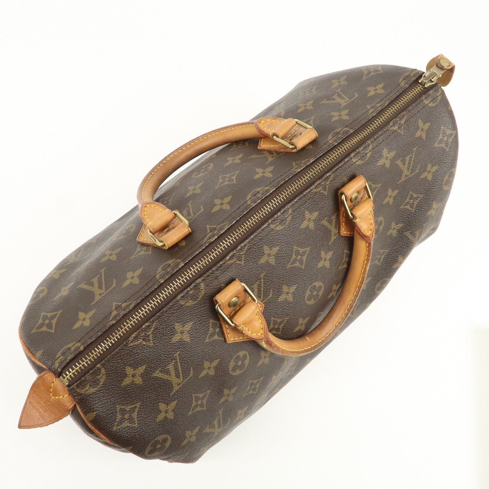 Louis Vuitton Monogram Speedy 35 Boston Bag Hand Bag M41524