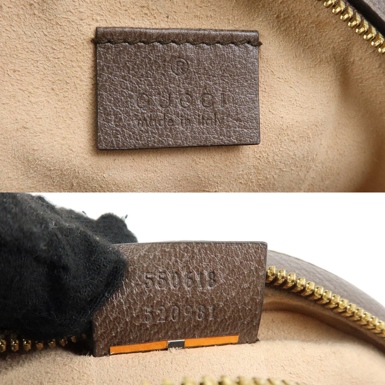 GUCCI Ophidia Sherry Round Shape GG Supreme Shoulder Bag 550618