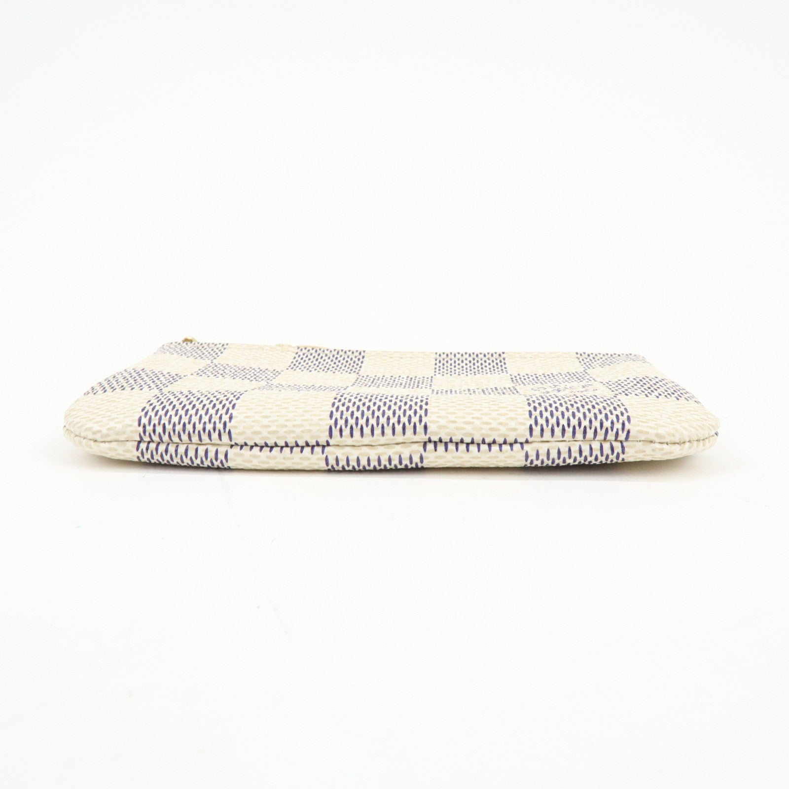 Louis Vuitton Damier Azur Pochette Cles Coin Case N62659