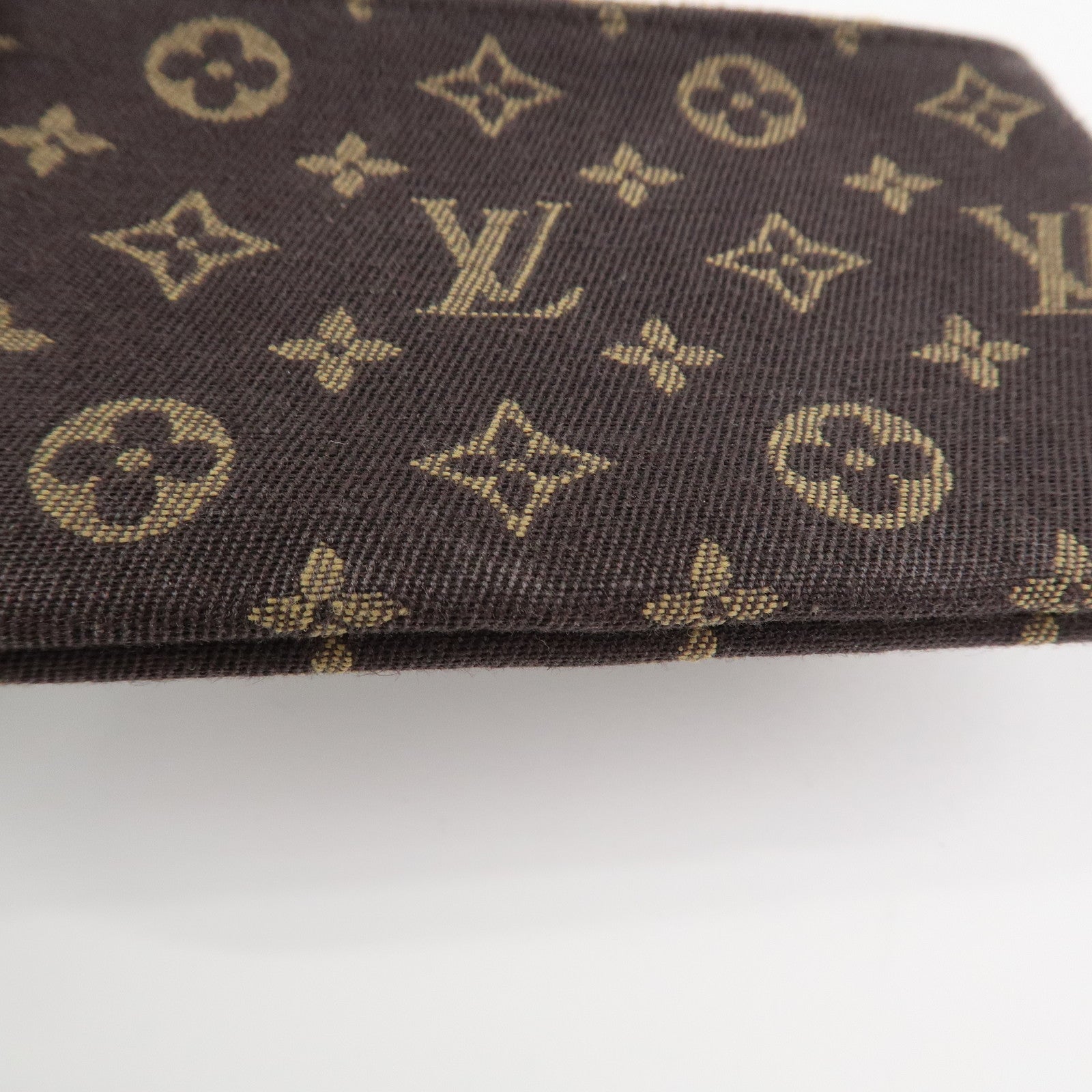 Louis Vuitton Monogram Mini Lin Pochette Cles Coin Case M95230