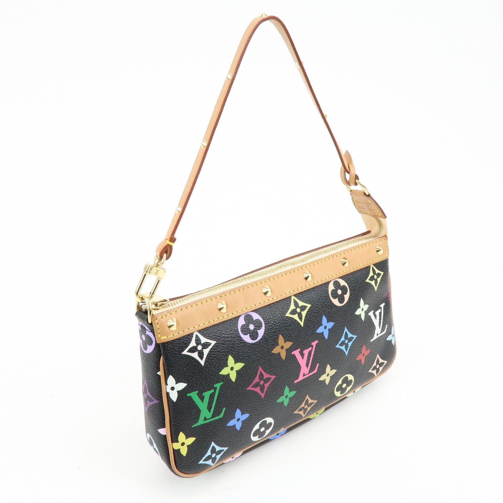 Louis Vuitton Monogram Multicolor Pochette Accessoires Noir M92648