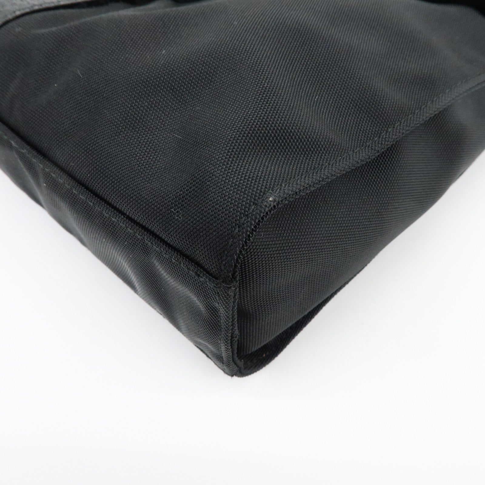 GUCCI Jackie Canvas Leather Shoulder Bag Hand  Bag Black 001・3734