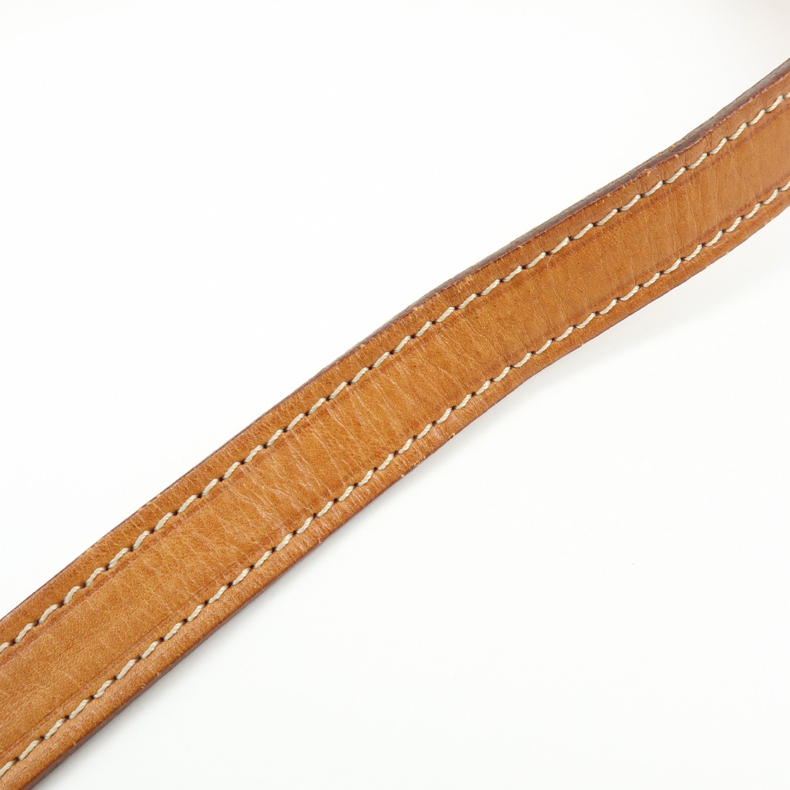 CELINE Macadam PVC Canvas Leather Shoulder Crossbody Bag Brown