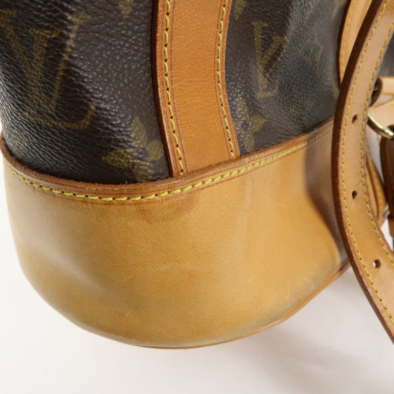 Louis Vuitton Monogram Randonnee PM Shoulder Bag Brown M42243