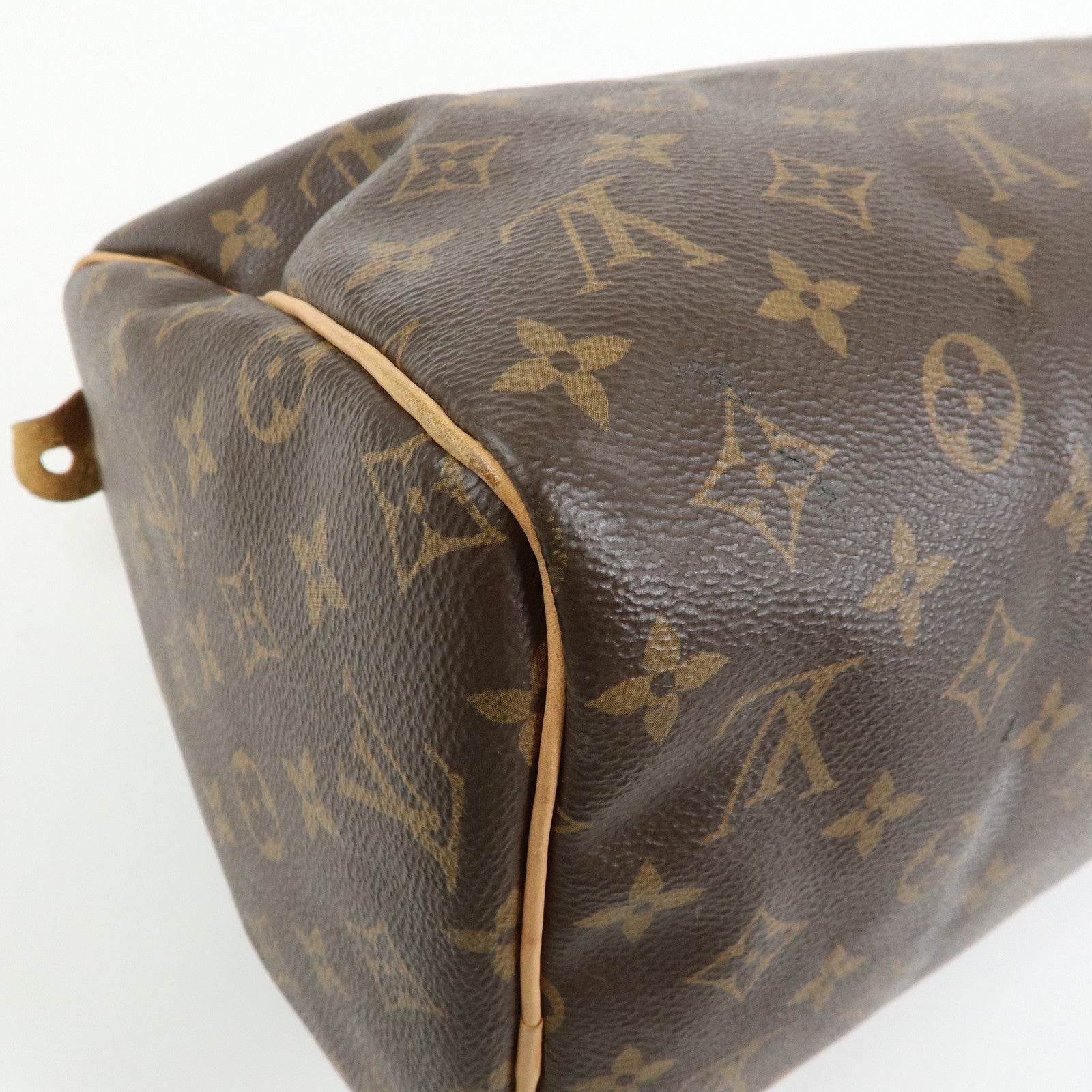 Louis Vuitton Monogram Speedy 30 Boston Bag Hand Bag Brown M41108