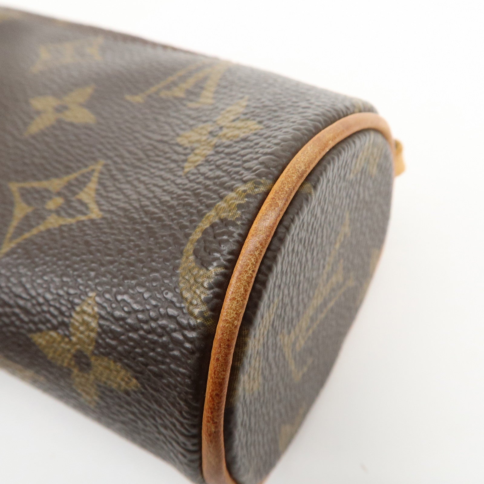 Louis Vuitton Monogram Mini Pouch for Papillon Bag New Style Brown