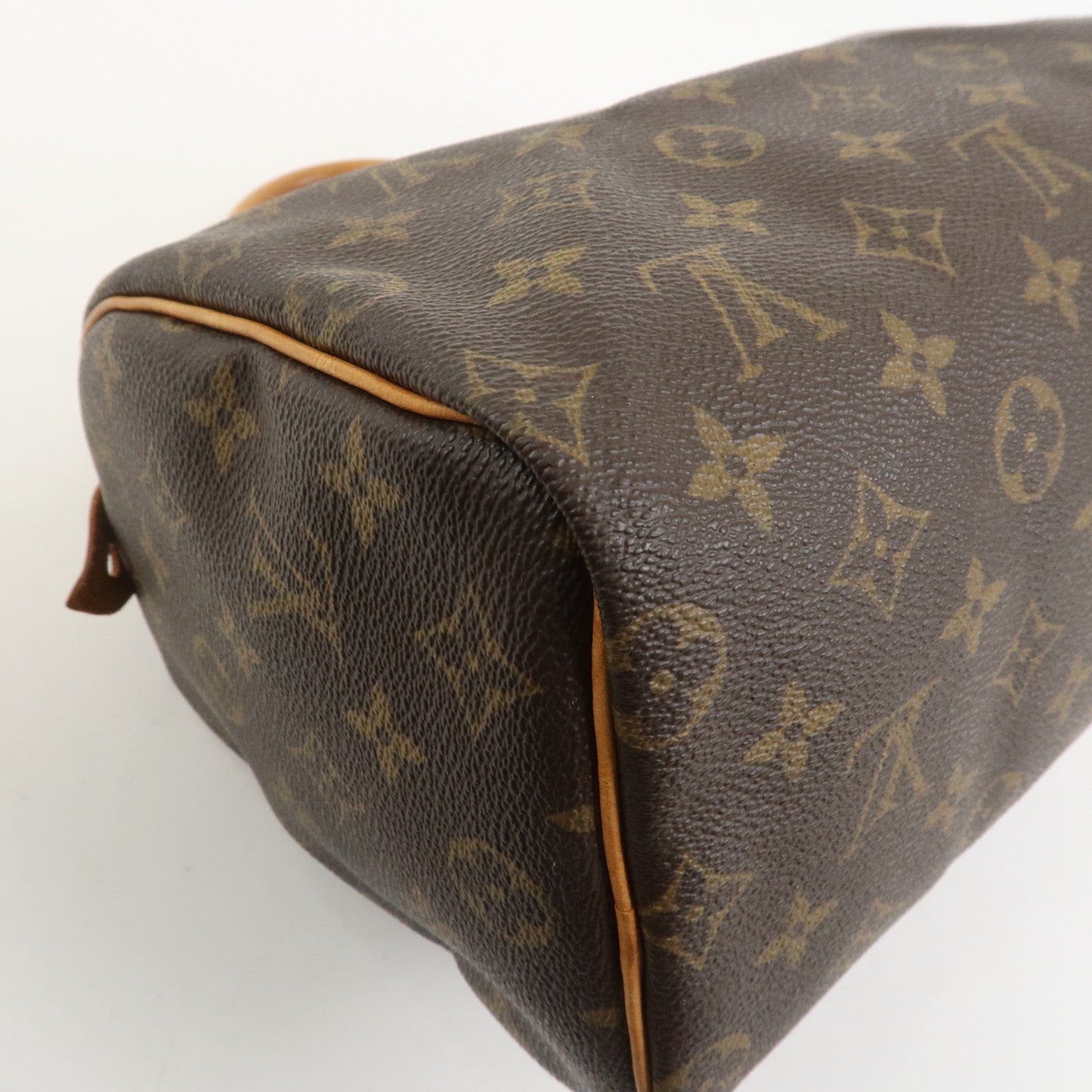 Louis Vuitton Monogram Speedy 25 Boston Bag Hand Bag Brown M41528