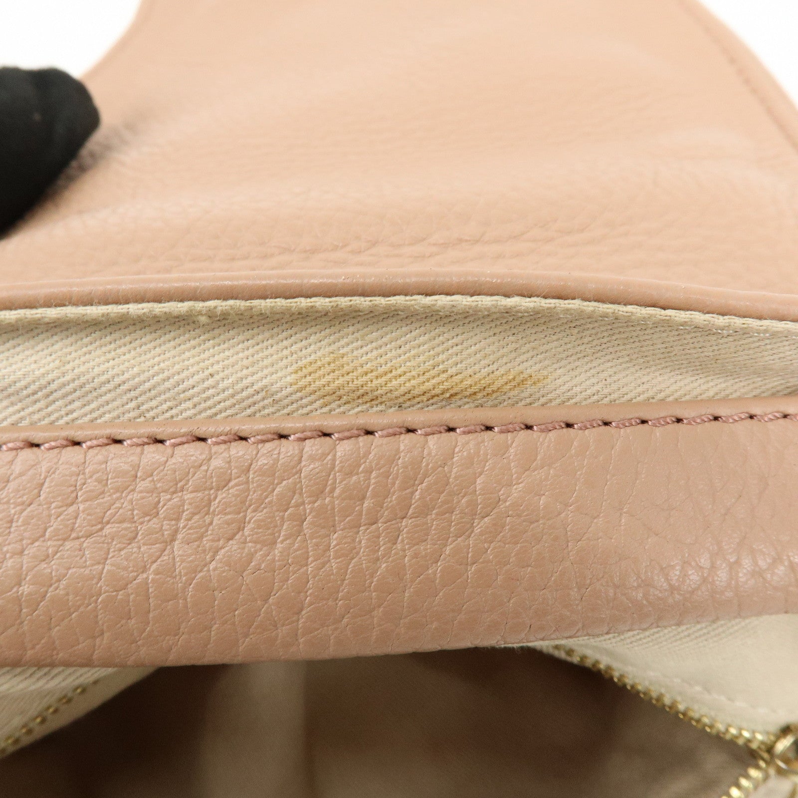 Chloe See By Chloe Leather Shoulder Bag Crossbody Bag Pink