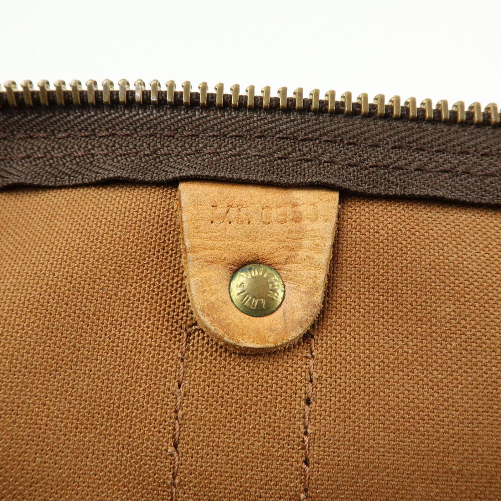 Louis Vuitton Monogram Keep All Bandouliere 50 Boston Bag M41416