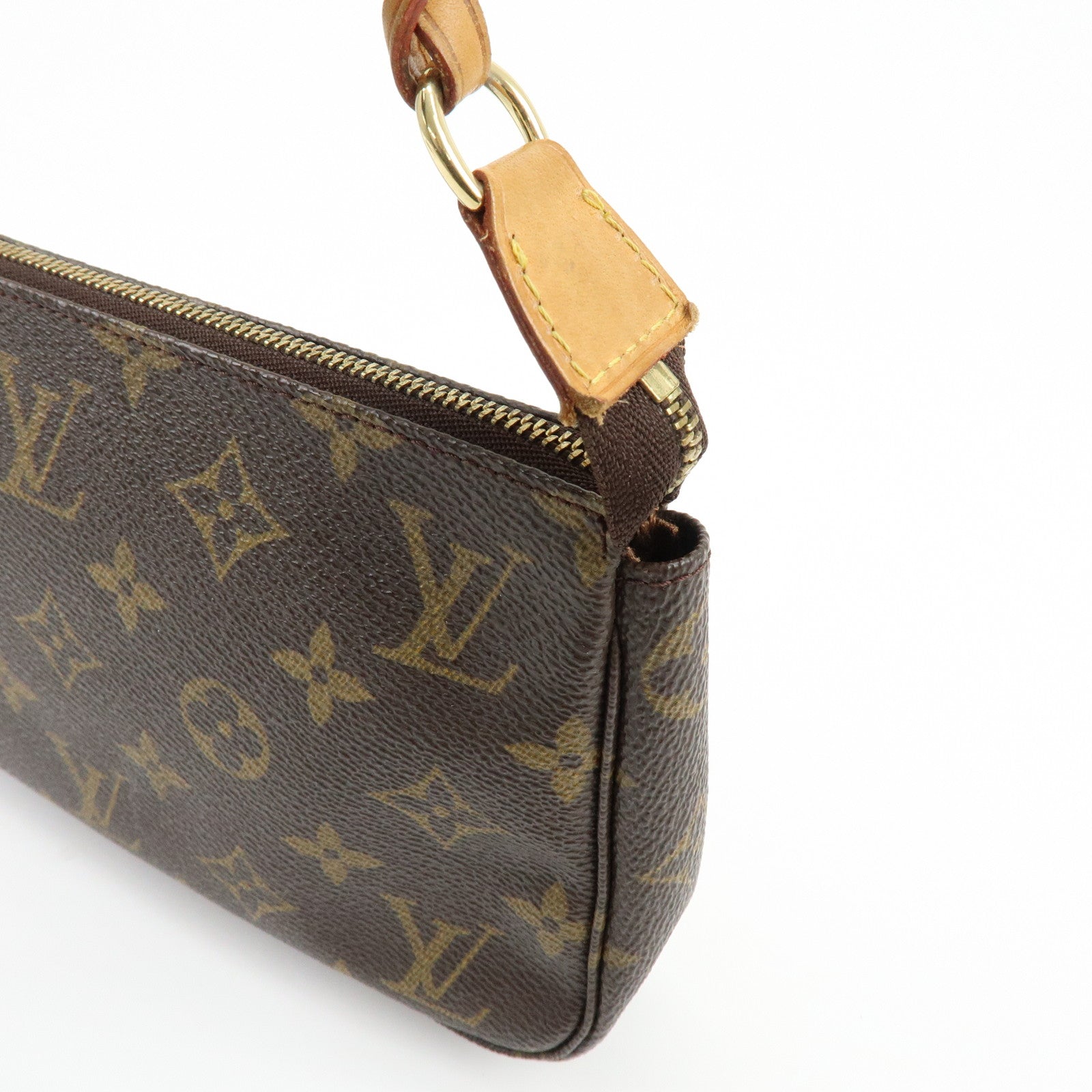 Louis Vuitton Monogram Pochette Accessoires Pouch Hand Bag M51980
