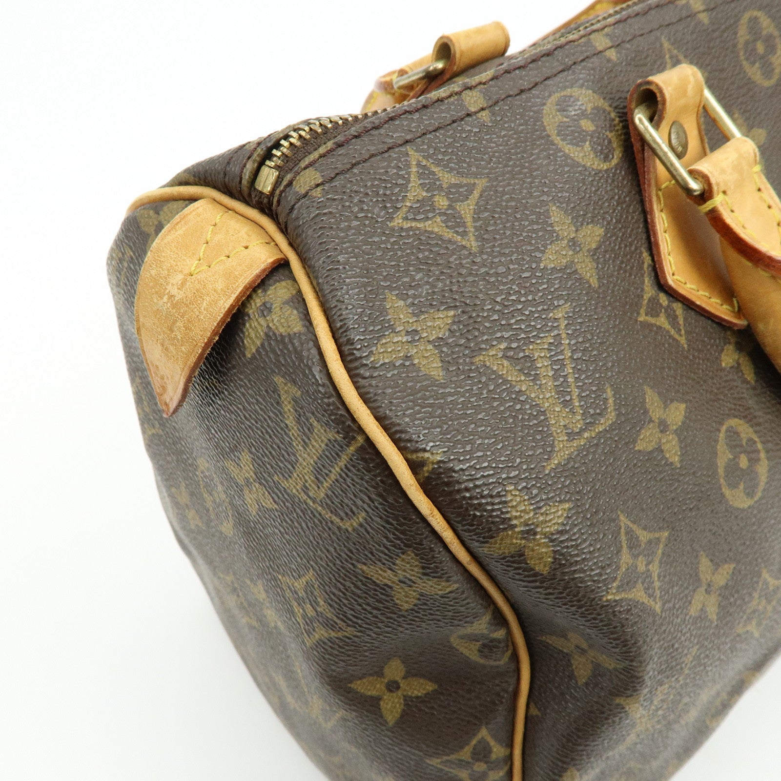 Louis Vuitton Monogram Speedy 30 Boston Bag Hand Bag Brown M41526
