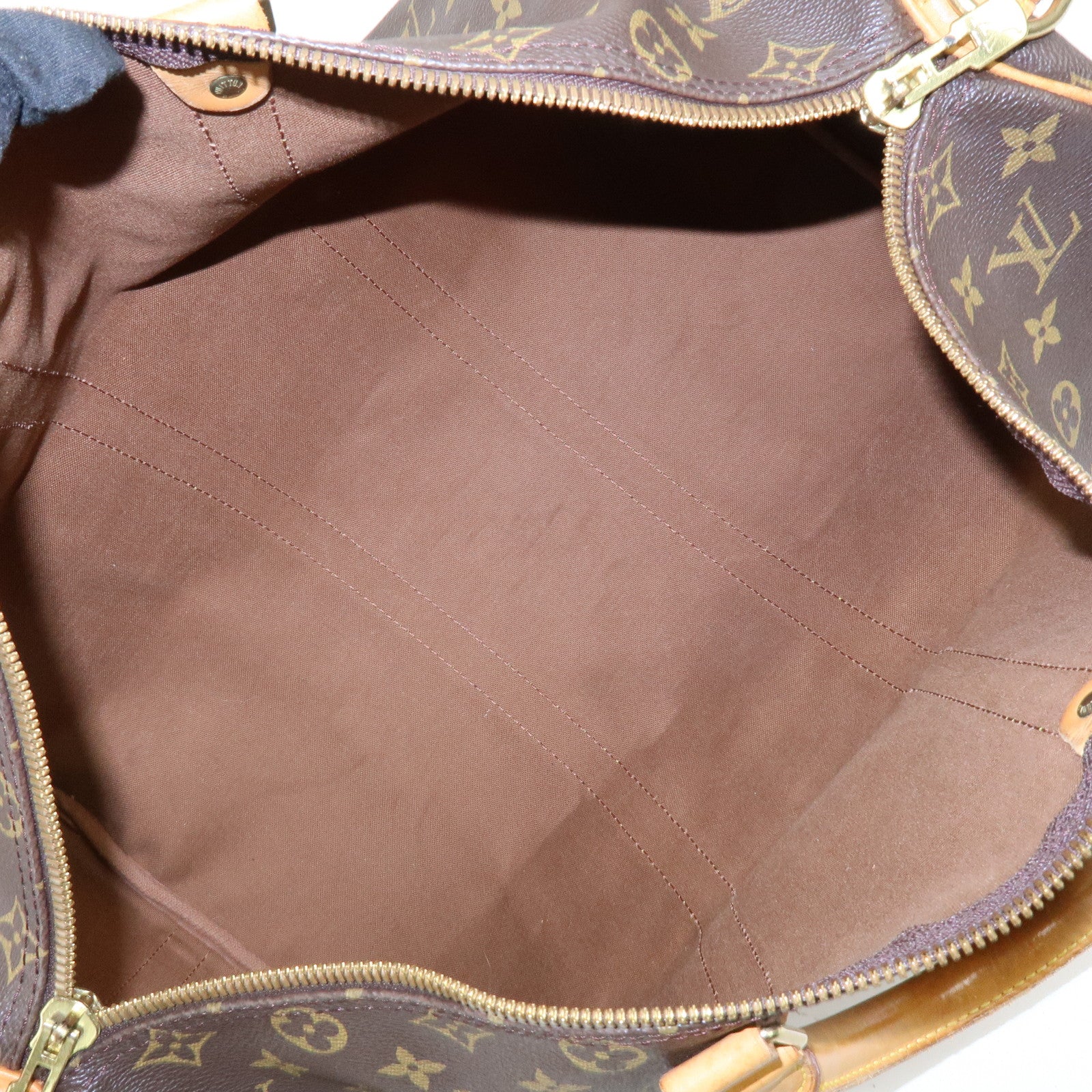 Louis Vuitton Monogram Keep All Bandouliere 45 Boston Bag M41418
