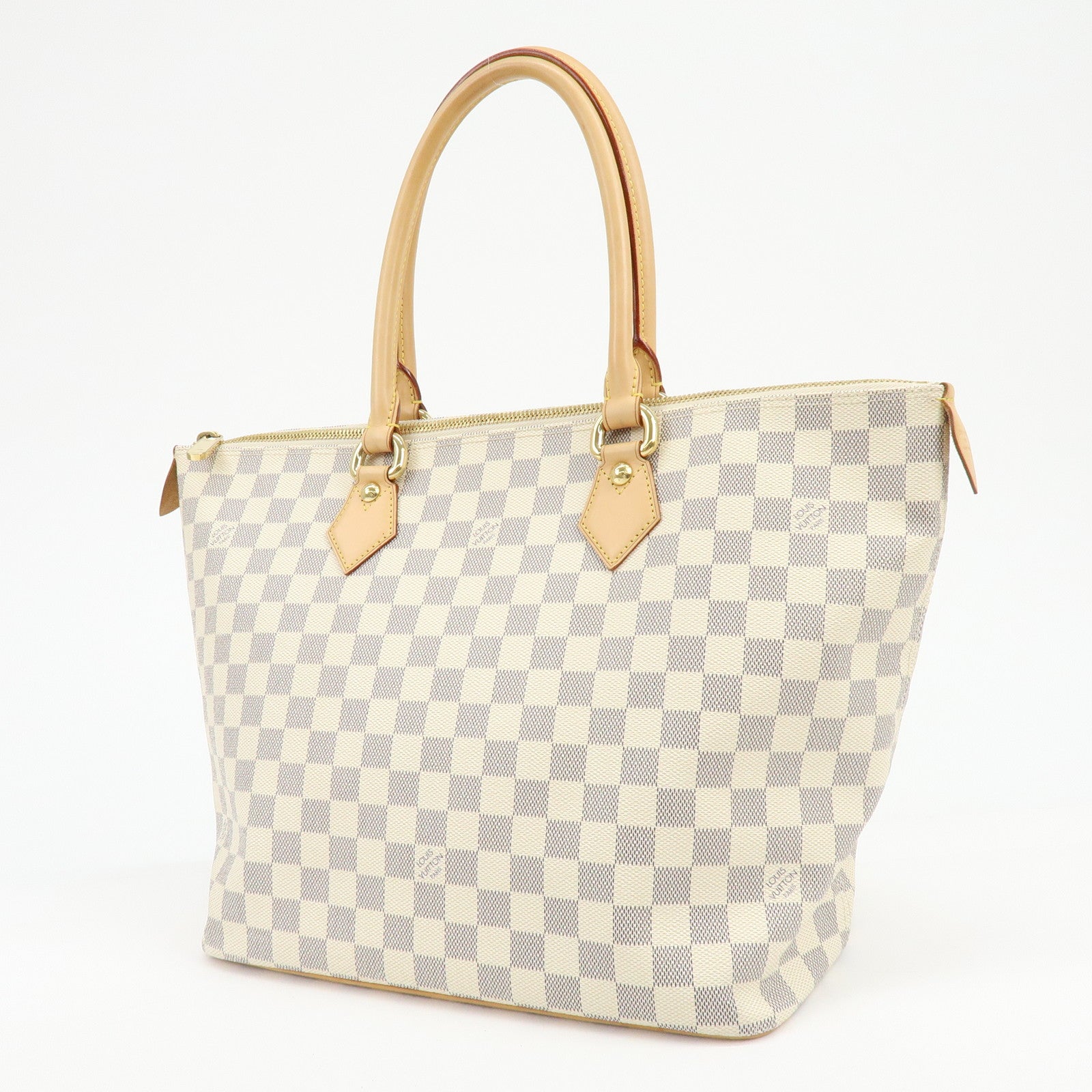 Louis Vuitton Damier Azur Sarria MM Tote Bag Hand Bag N51185