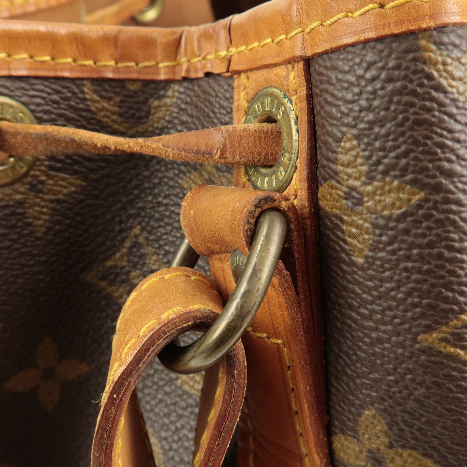 Louis Vuitton Monogram Noe Shoulder Bag Hand Bag Brown M42224