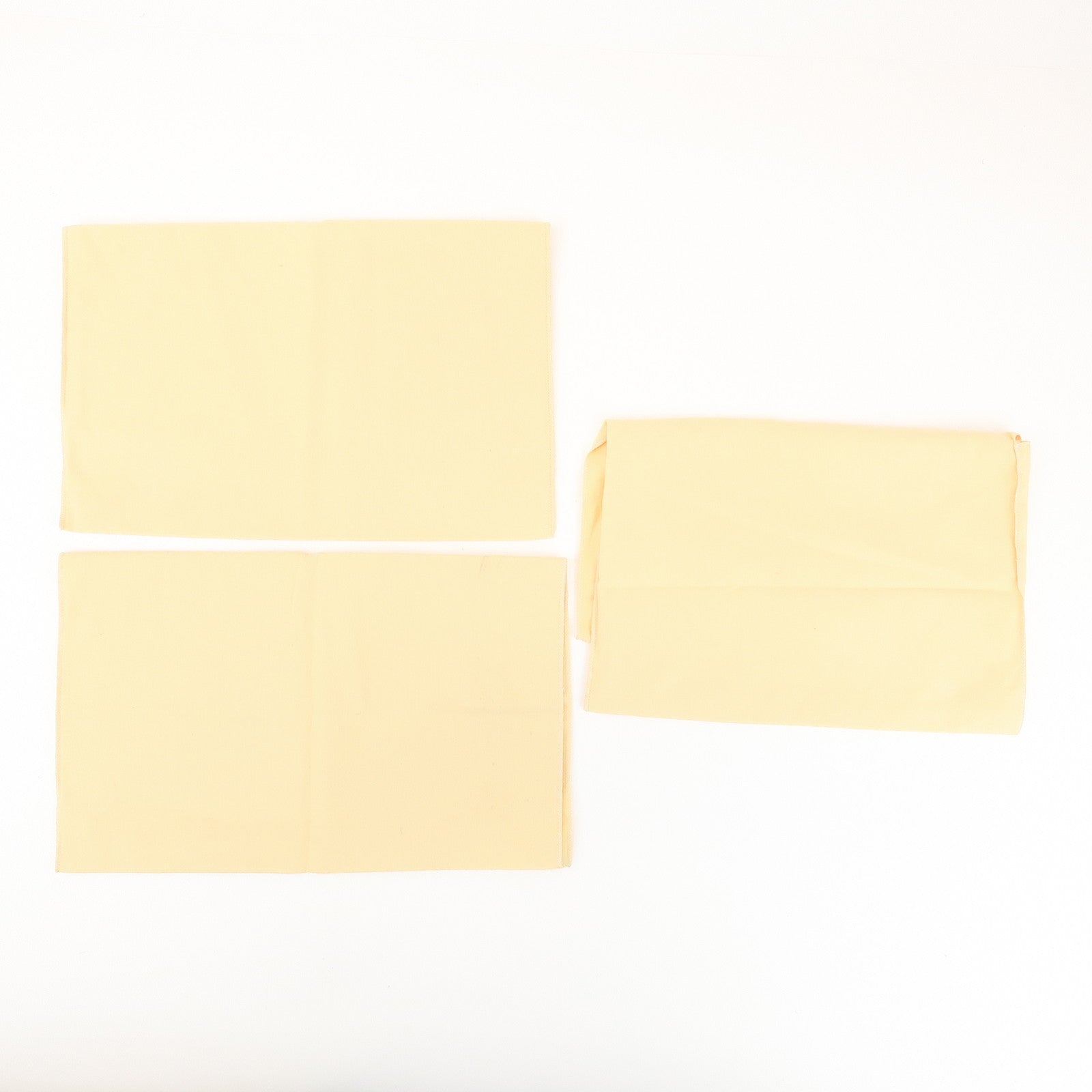 Louis Vuitton Set of 10 Dust Bag Storage Bag Flap Style Beige