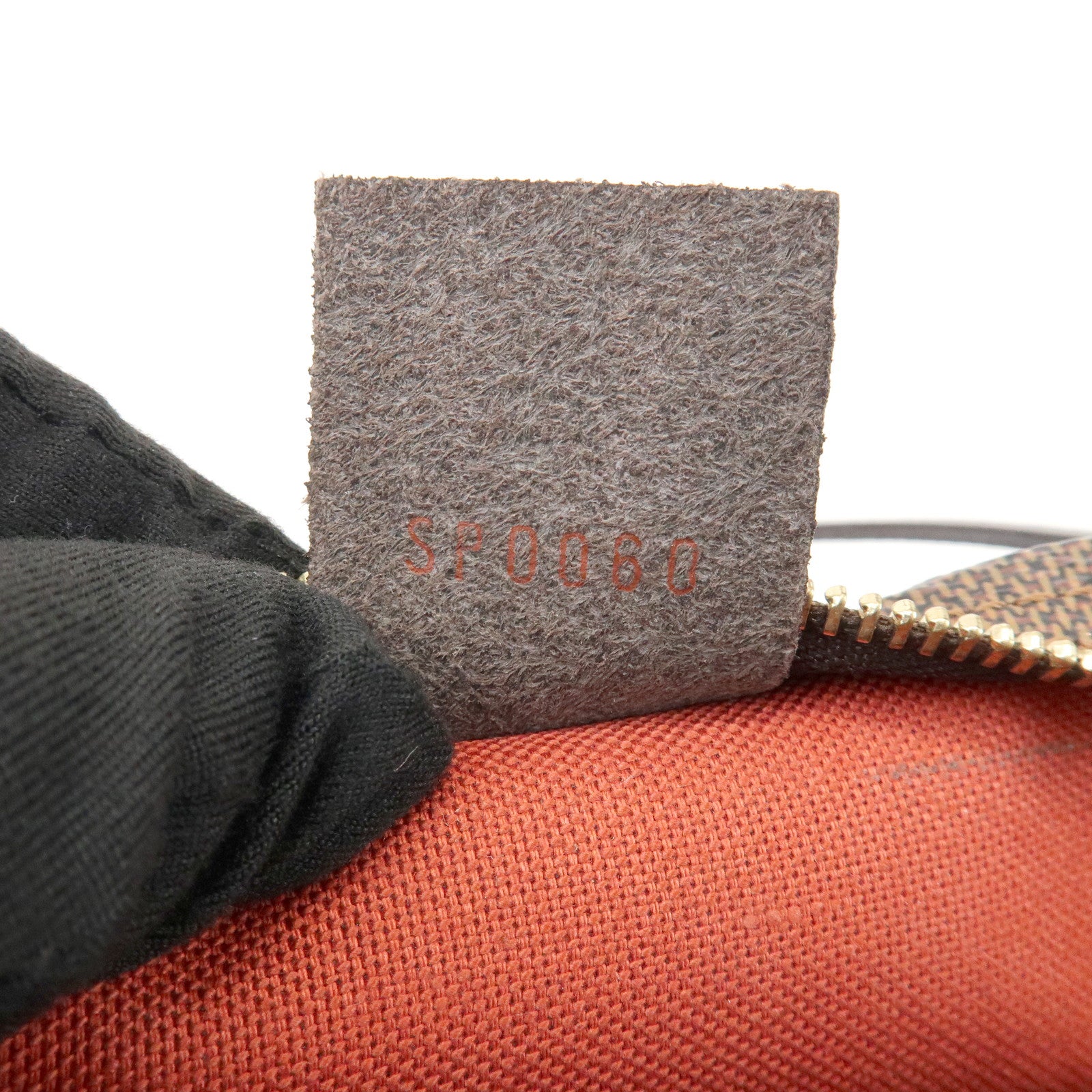 Louis Vuitton Damier Trousse Makeup Accessory Pouch Brown N51982
