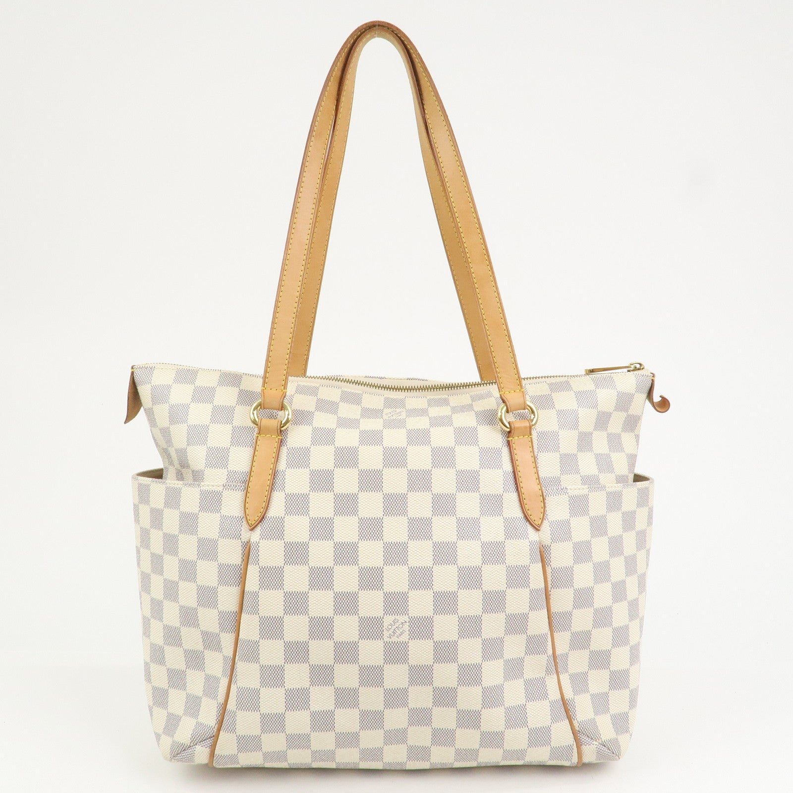 Louis Vuitton Damier Azur Totally MM Tote Bag Shoulder Bag N51262