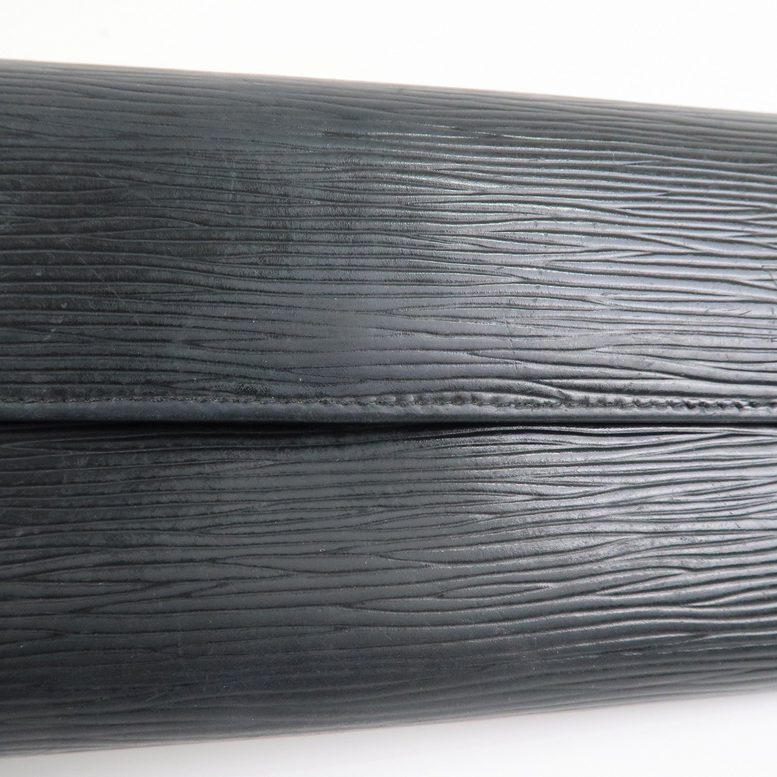 Louis Vuitton Epi Portefeuille Sarah Wallet Noir Black M63742