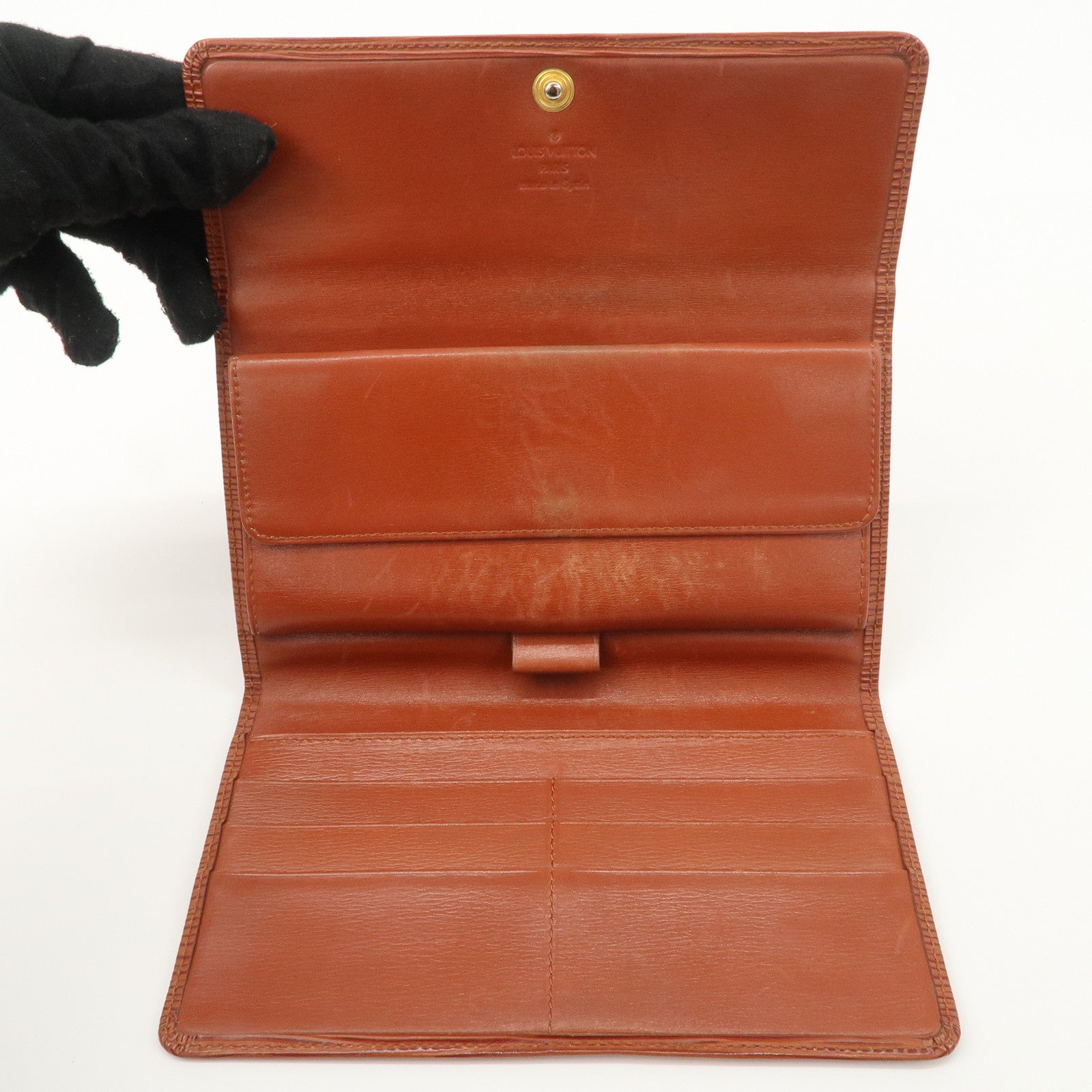 Louis Vuitton Epi Set of 3 Epi Long Wallet M63579 M63385 M63384 Used