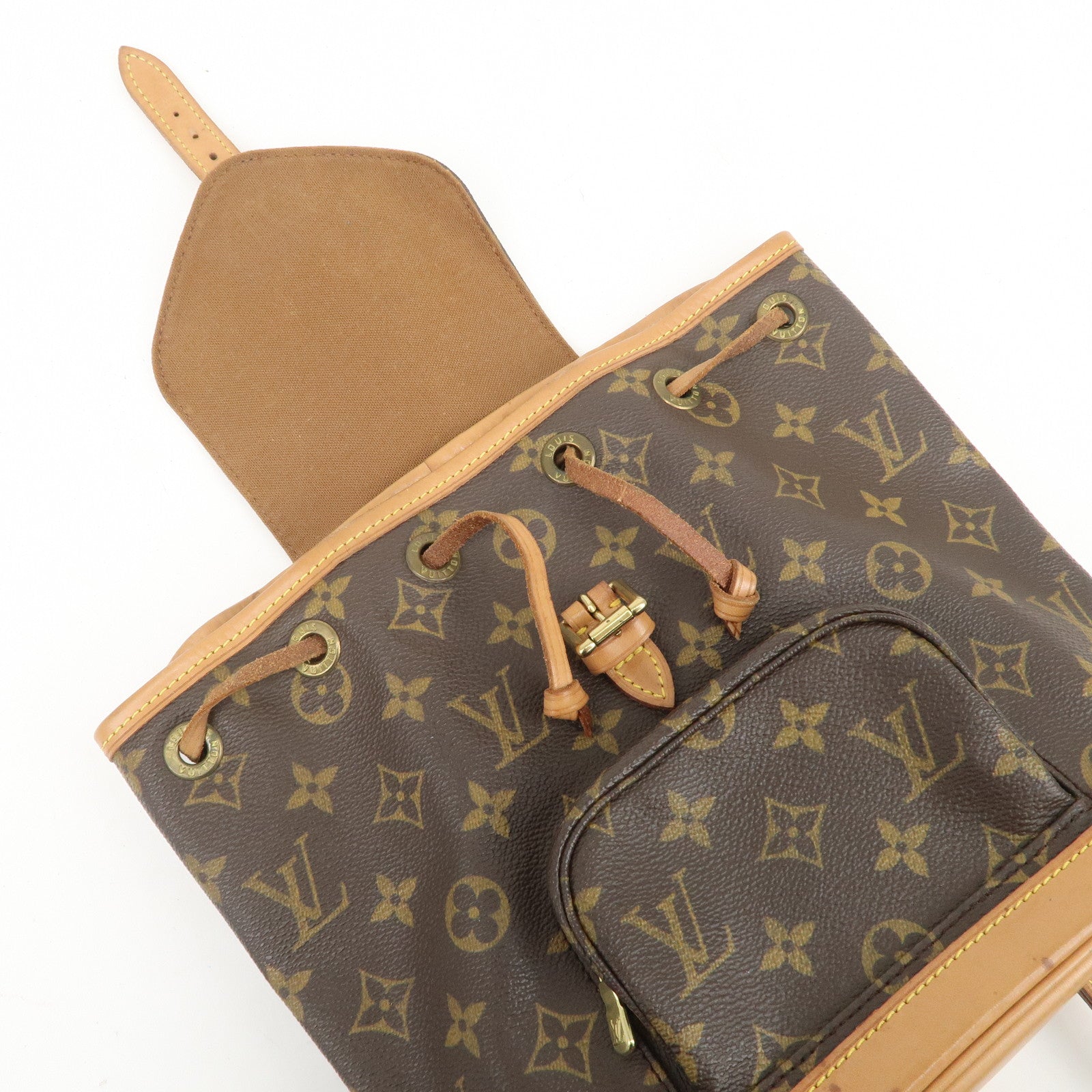 Louis Vuitton Monogram Mini Montsouris Backpack Brown M51137