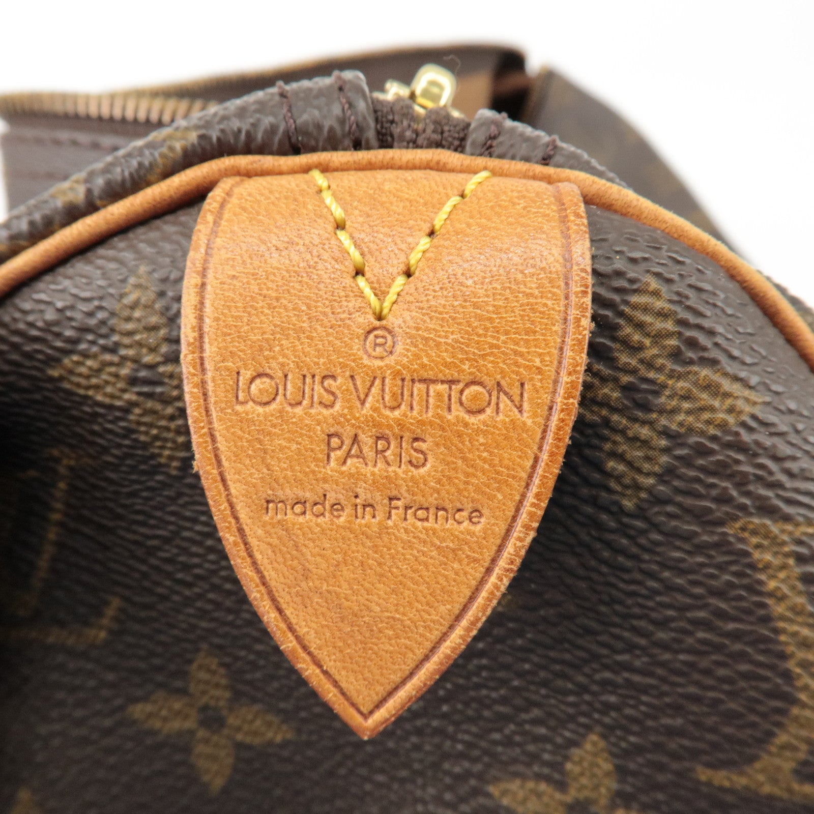 Louis Vuitton Monogram Speedy 40 Hand Bag Boston Bag M41522 Used