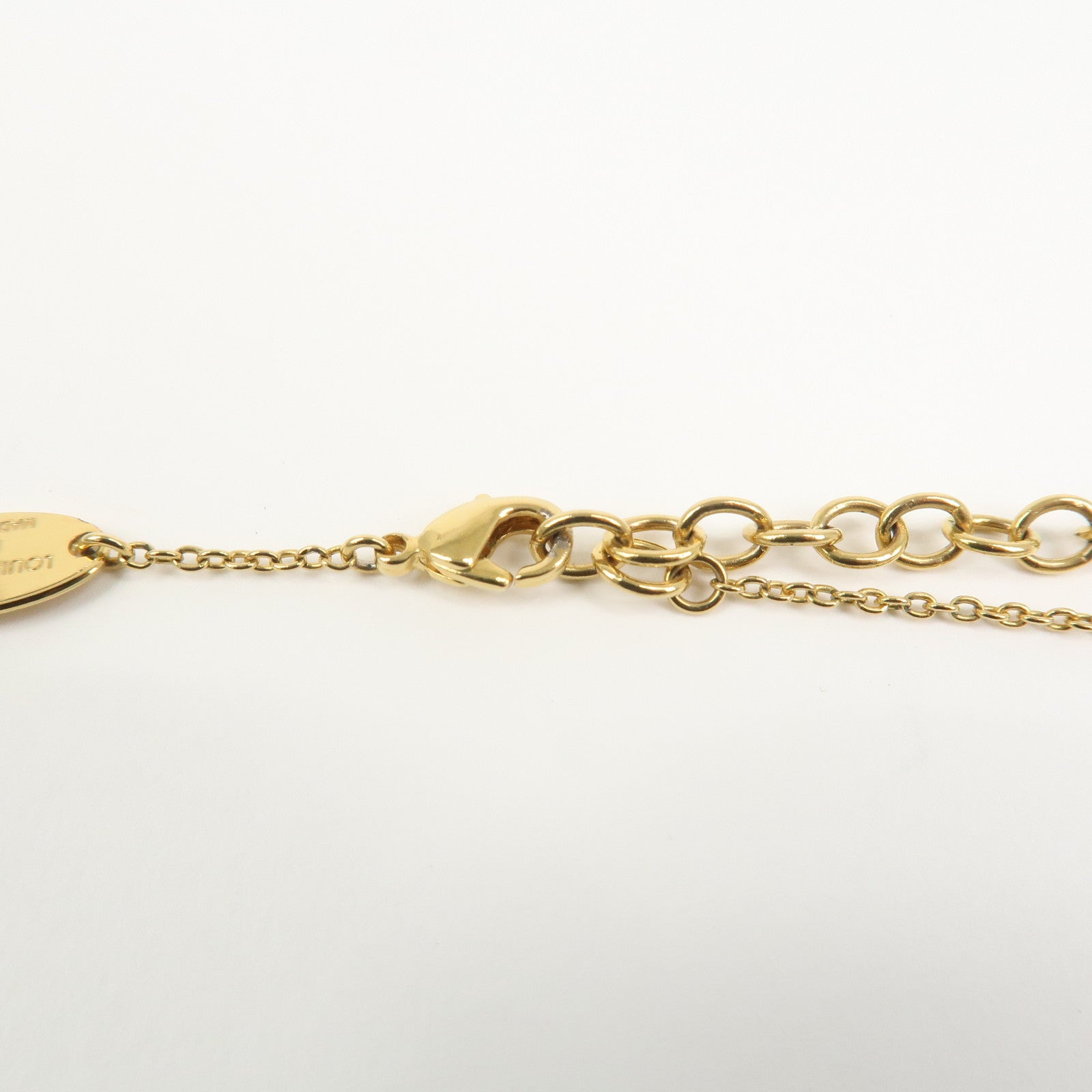 Louis Vuitton Collier Louisette Monogram Flower Necklace M00365