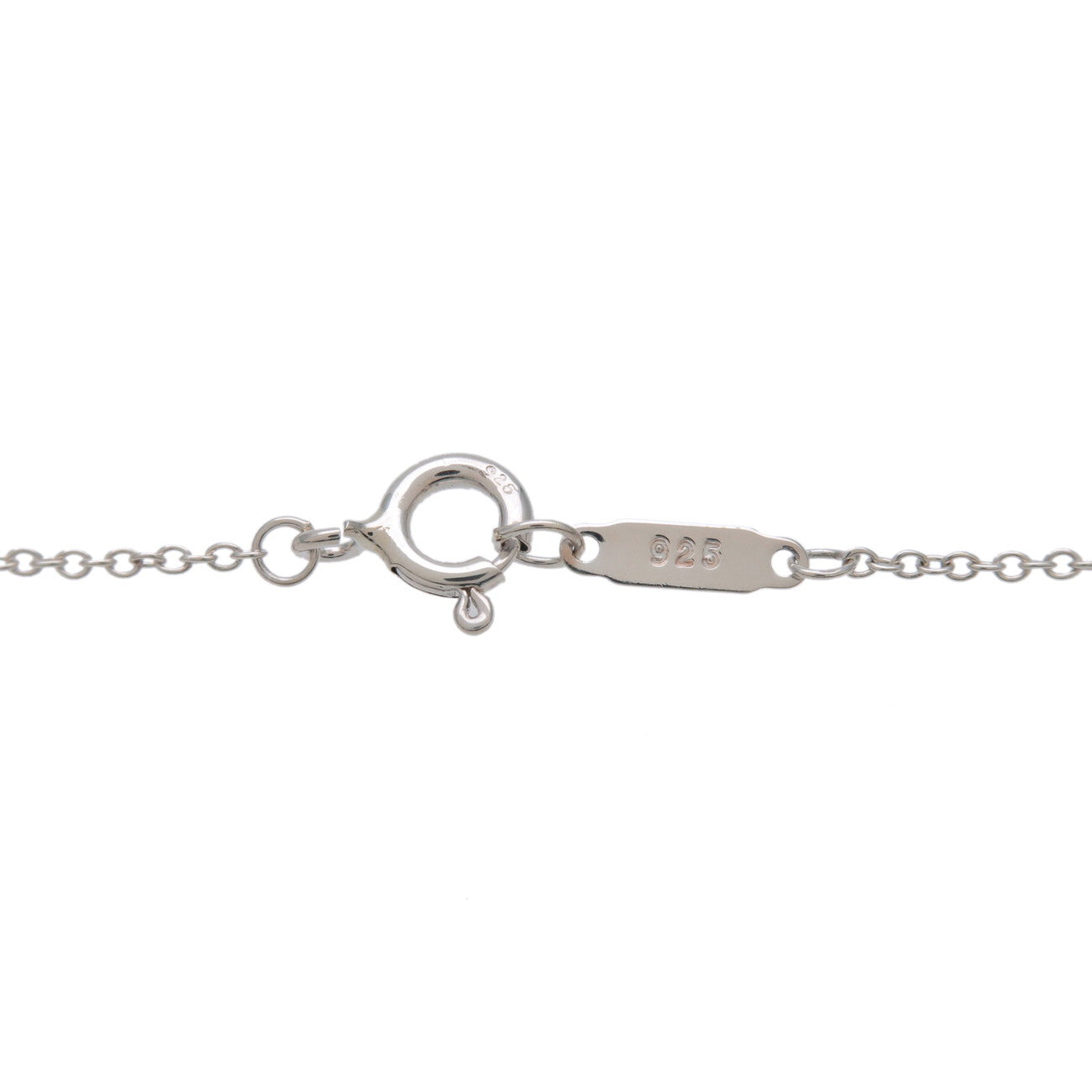Tiffany&Co. Return to Oval Tag Necklace SV925 Silver