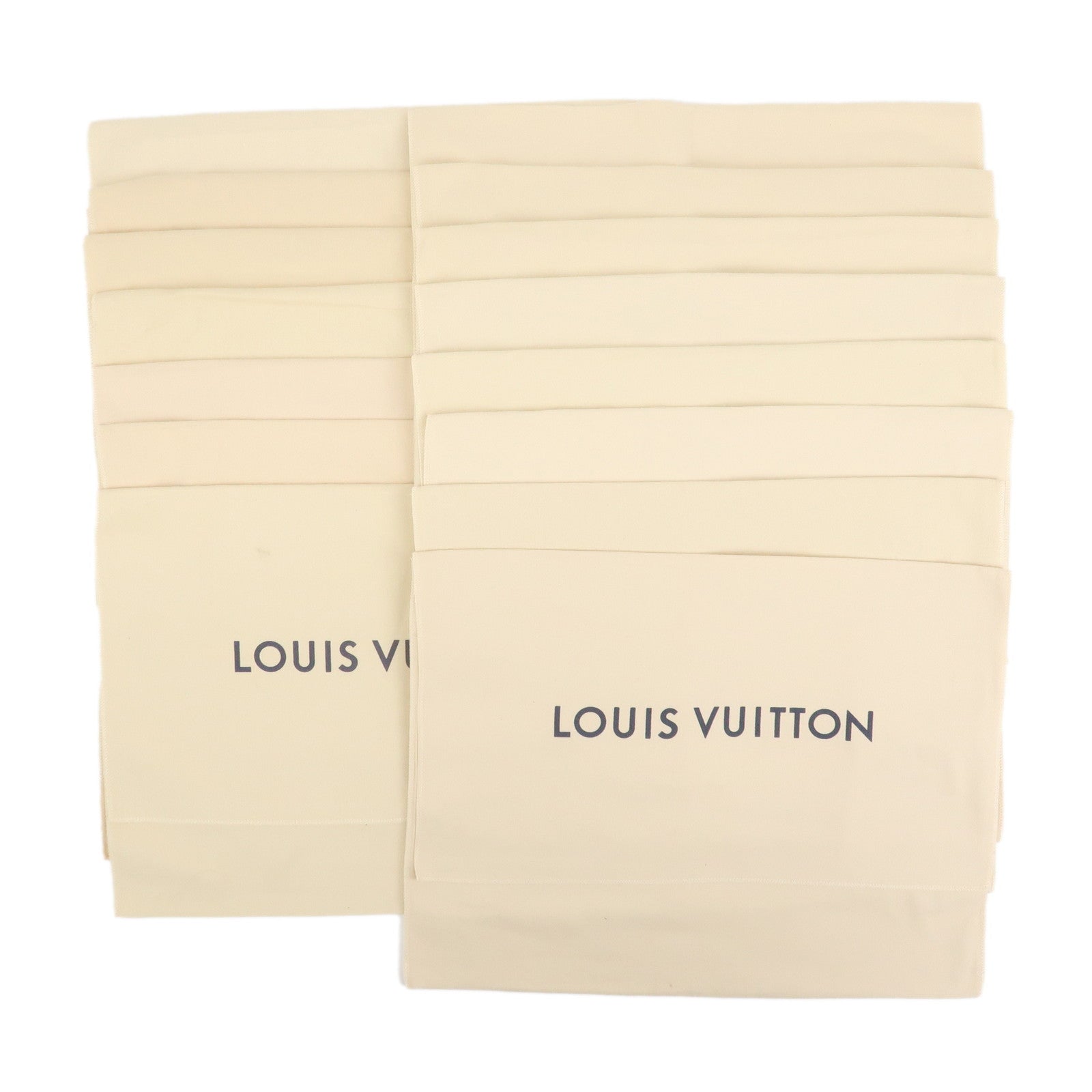 Louis Vuitton Set of 15 Dust Bag Storage Bag Flap Style