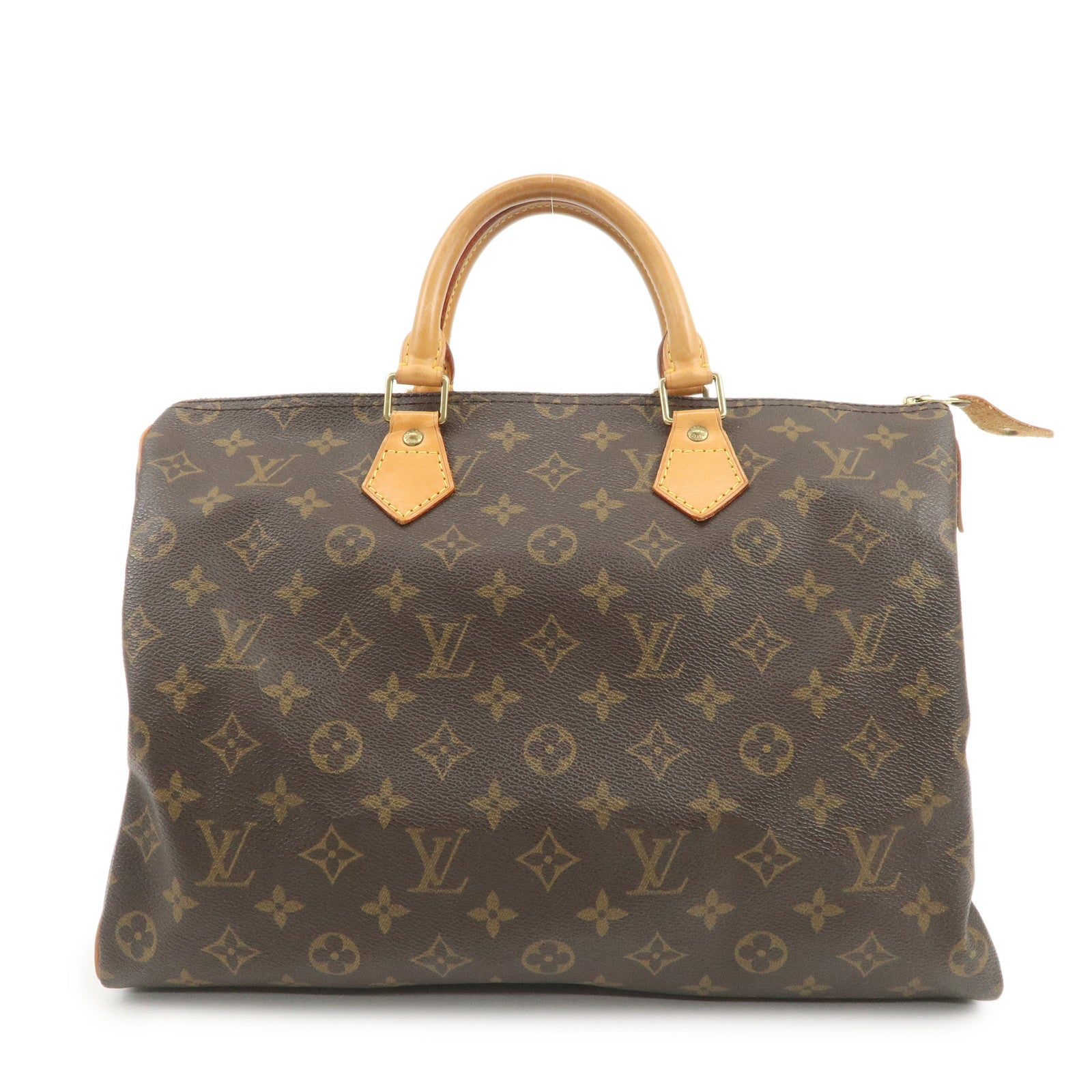 Louis Vuitton Monogram Speedy 35 Boston Bag Hand Bag M41524