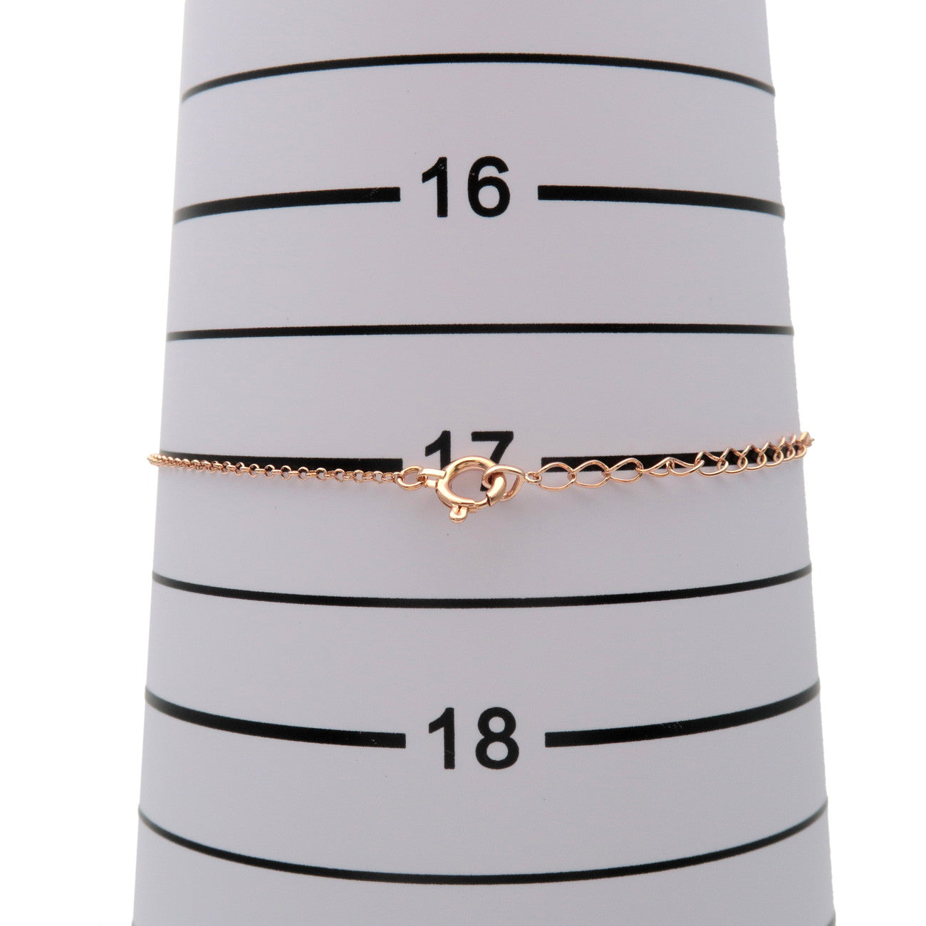 Ponte Vecchio Heart Motif 3P Diamond Bracelet K18 750PG Rose Gold