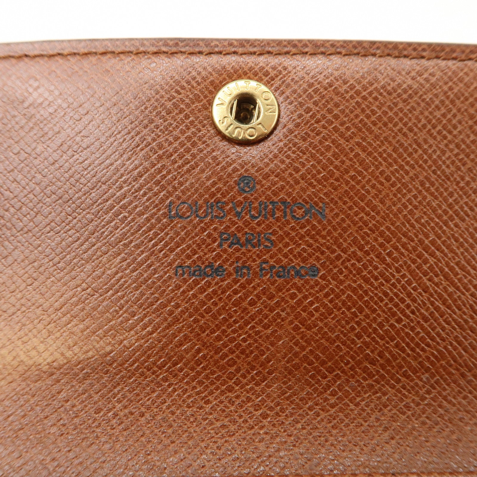 Louis Vuitton Monogram Set of 2 Multicles 6 Key Case Brown M62630 Used